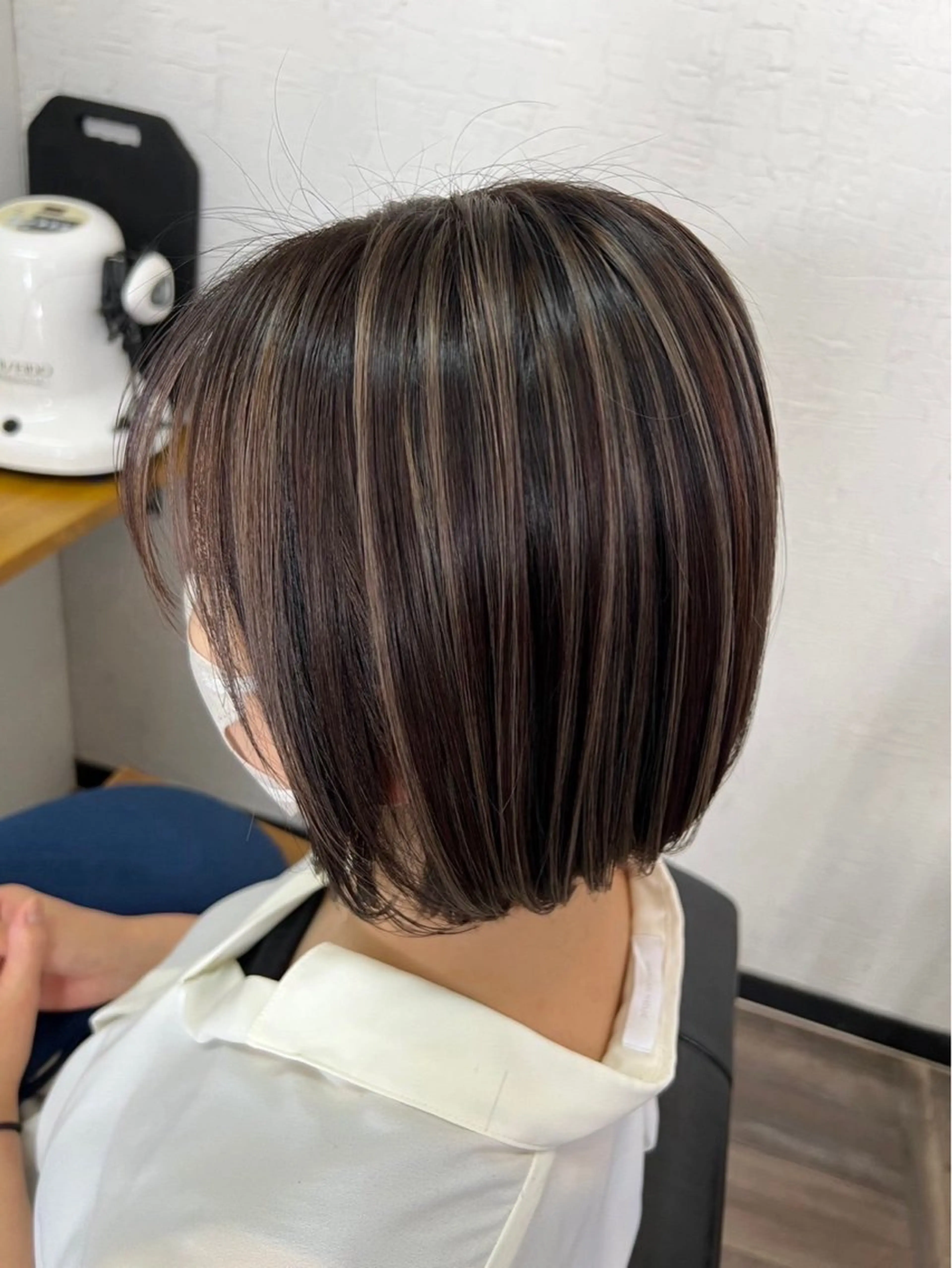 カラー 黒田 伯のヘアスタイル