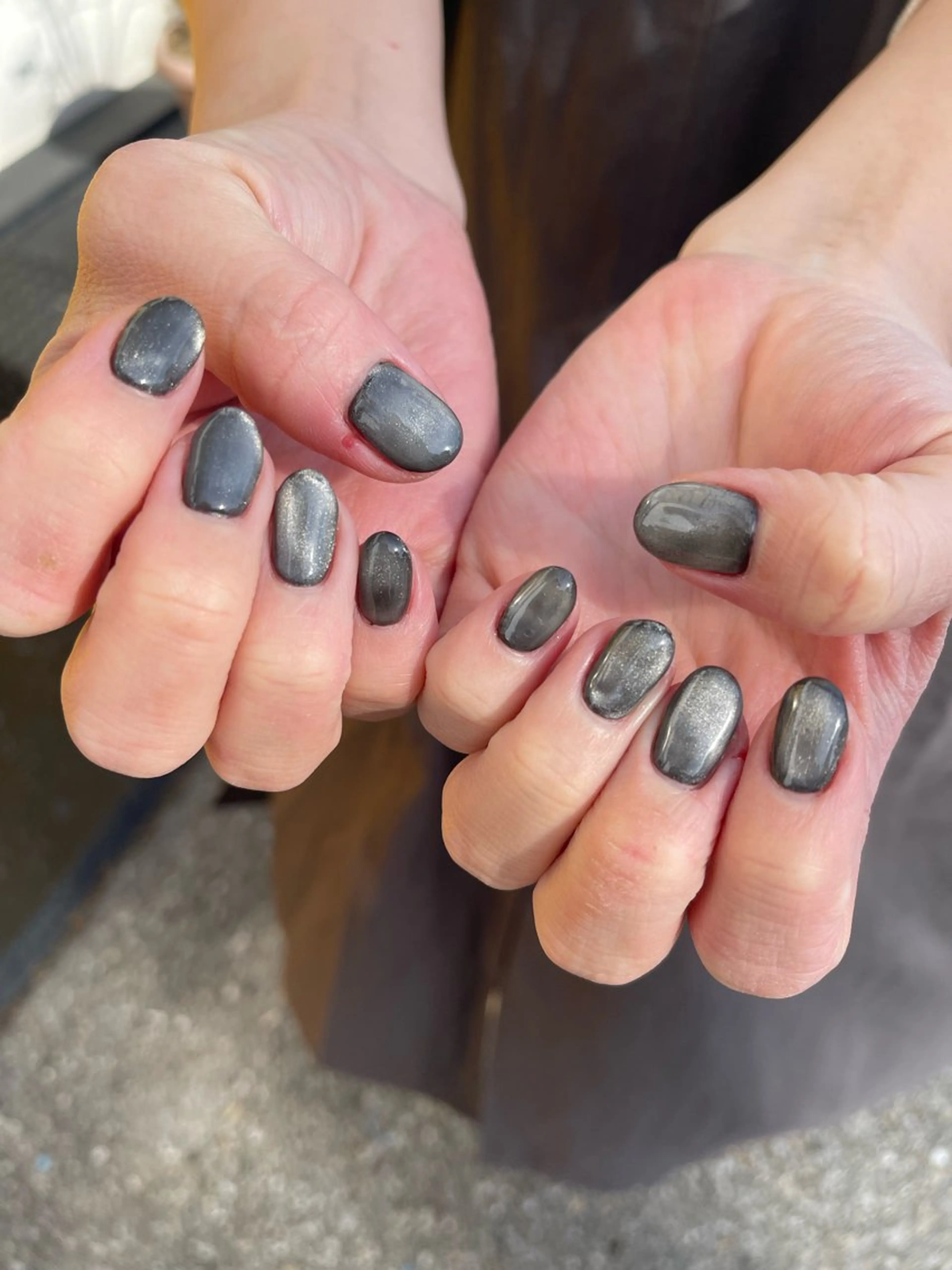 ネイル 持ち込み オフィスネイル ワンカラーネイル シンプルネイル ネイルチップ ハンドネイル レアアロハ宇都宮 /ネイル.スクールのネイルデザイン