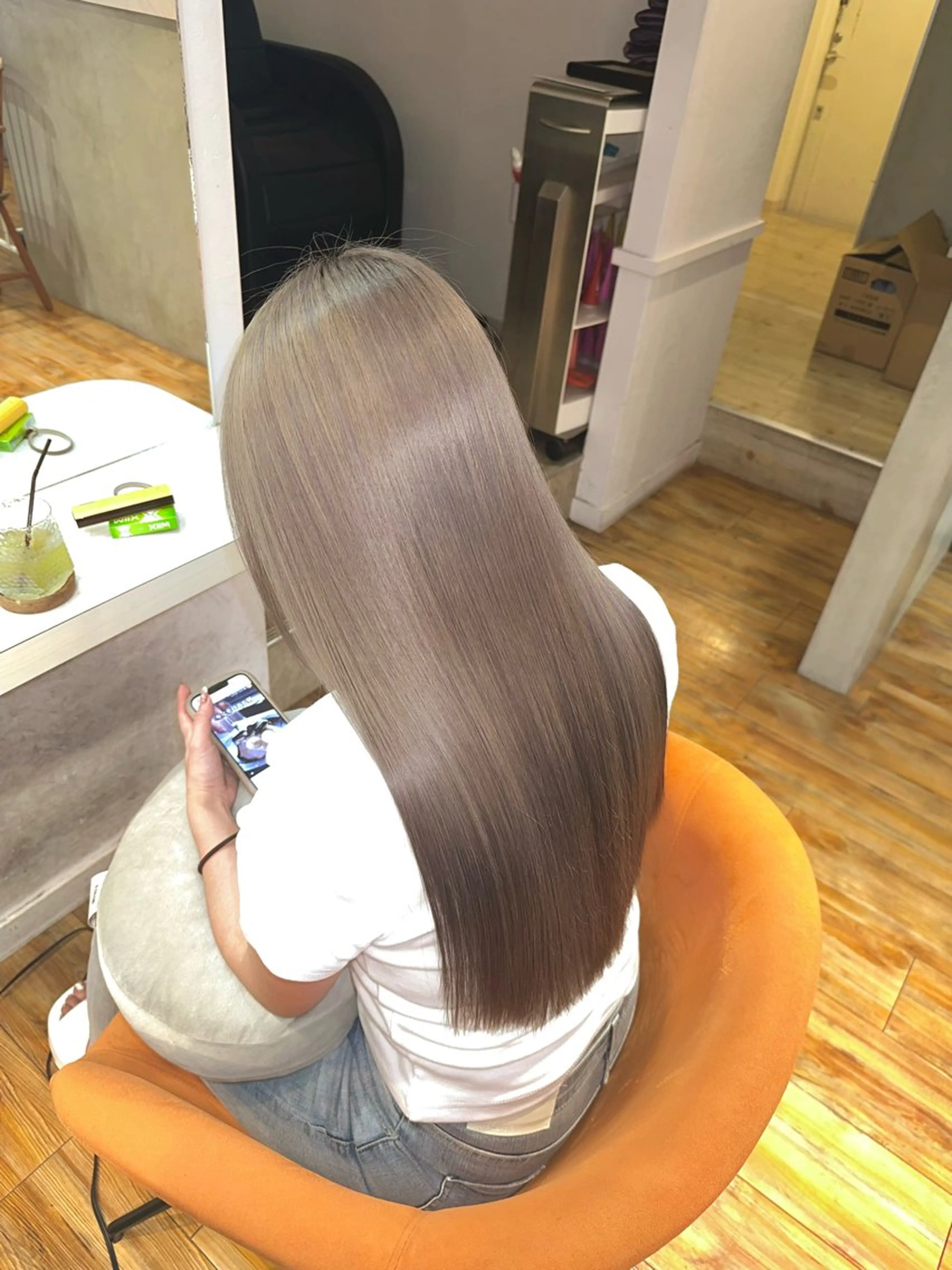 ロング カラー ヘアカラー トリートメント FLAWEN. フロウエンのその他イメージ