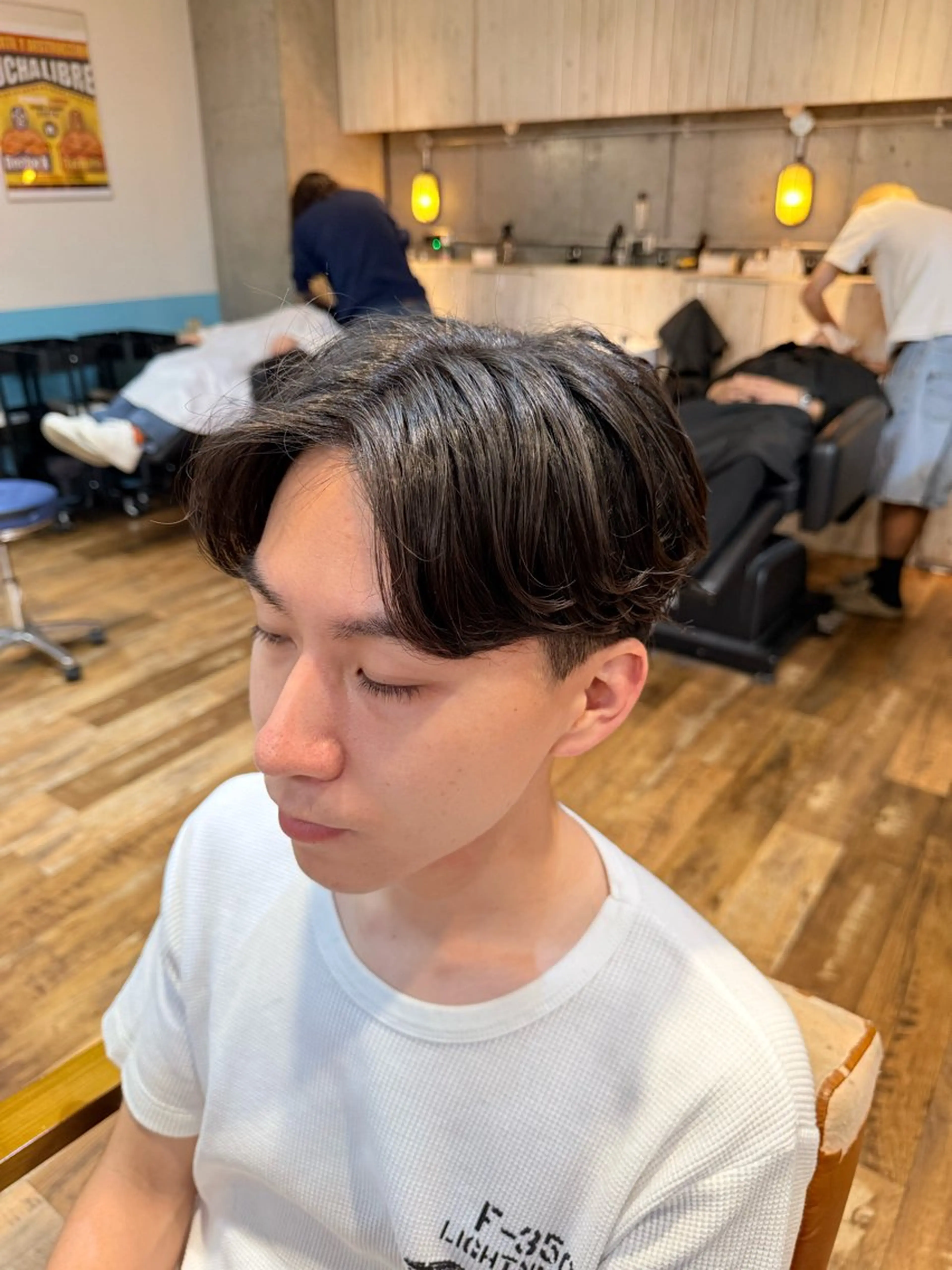 ショート メンズ カット トリートメント レイヤー/髪質改善/ 北 啓吾のヘアスタイル