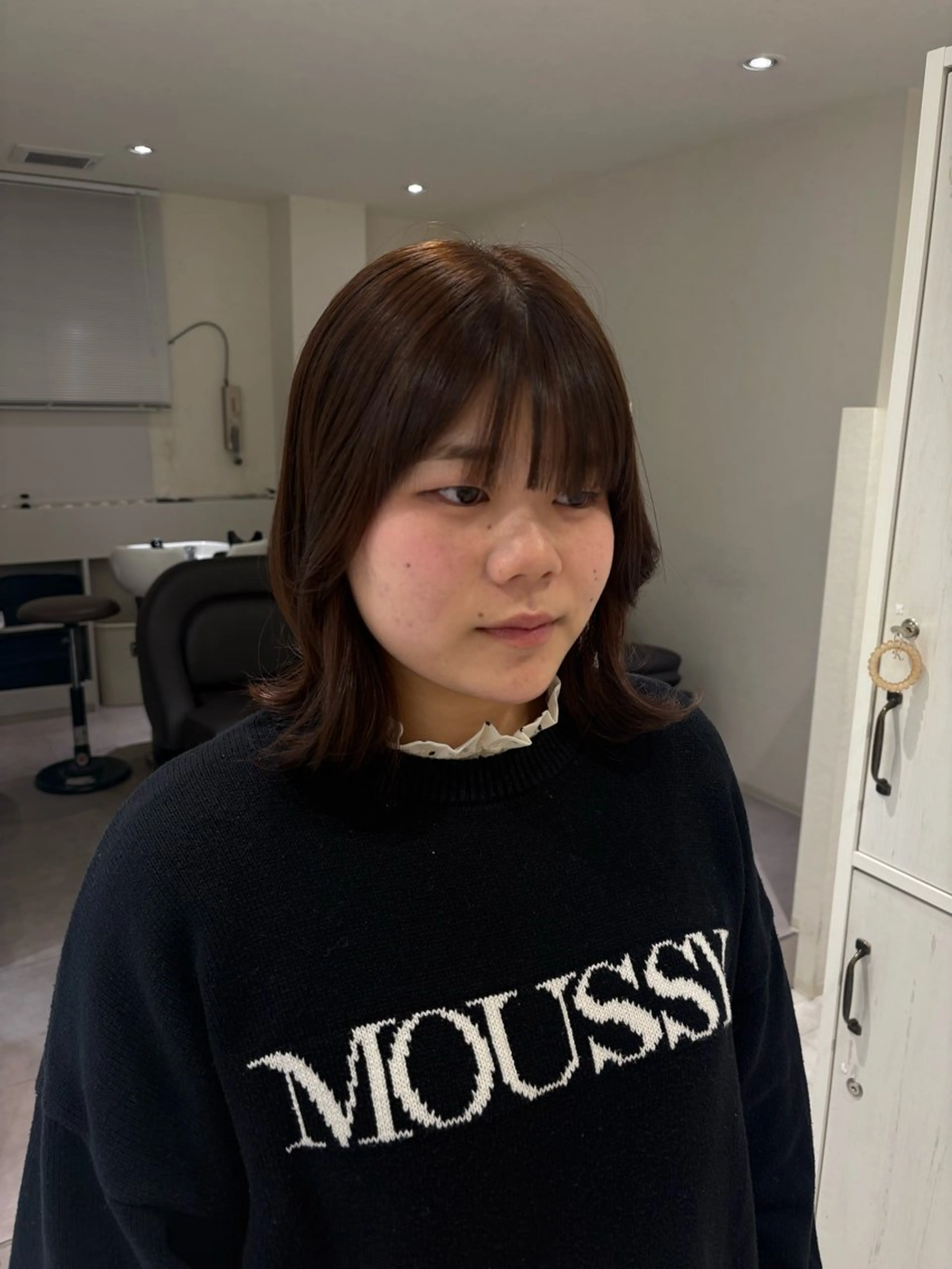 カラー 佃 風子のヘアスタイル