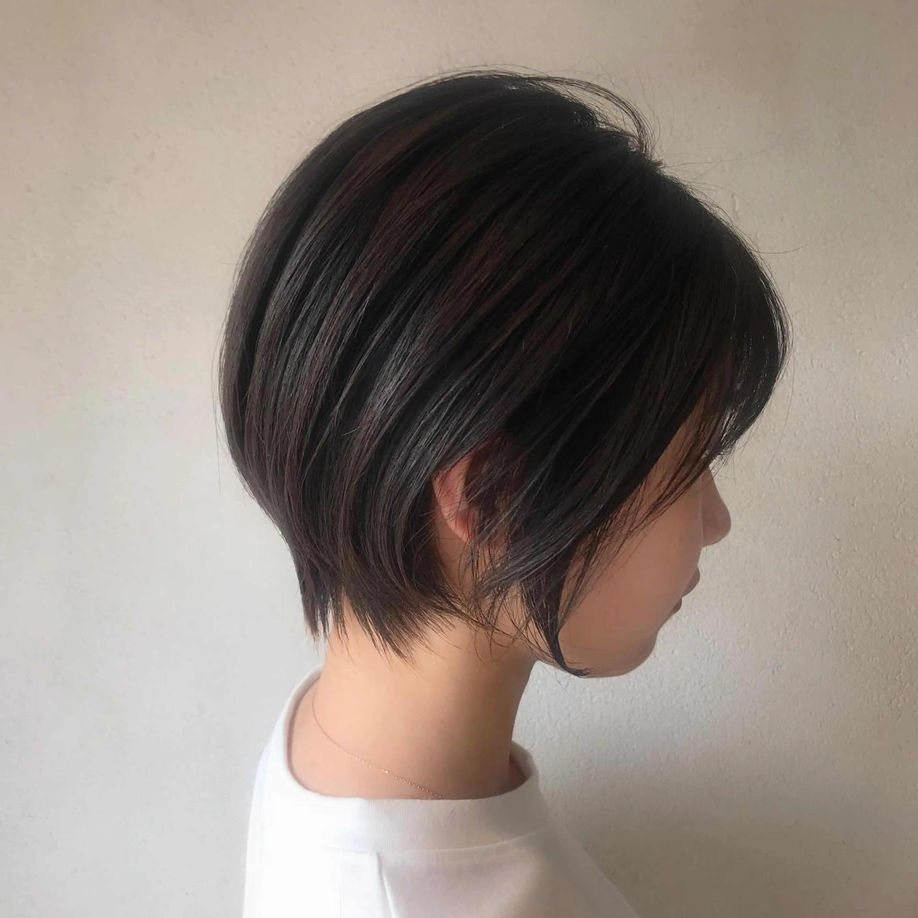 ショート ショートボブ ボブ ミニーショート ショートヘア 福原 優介のヘアスタイル