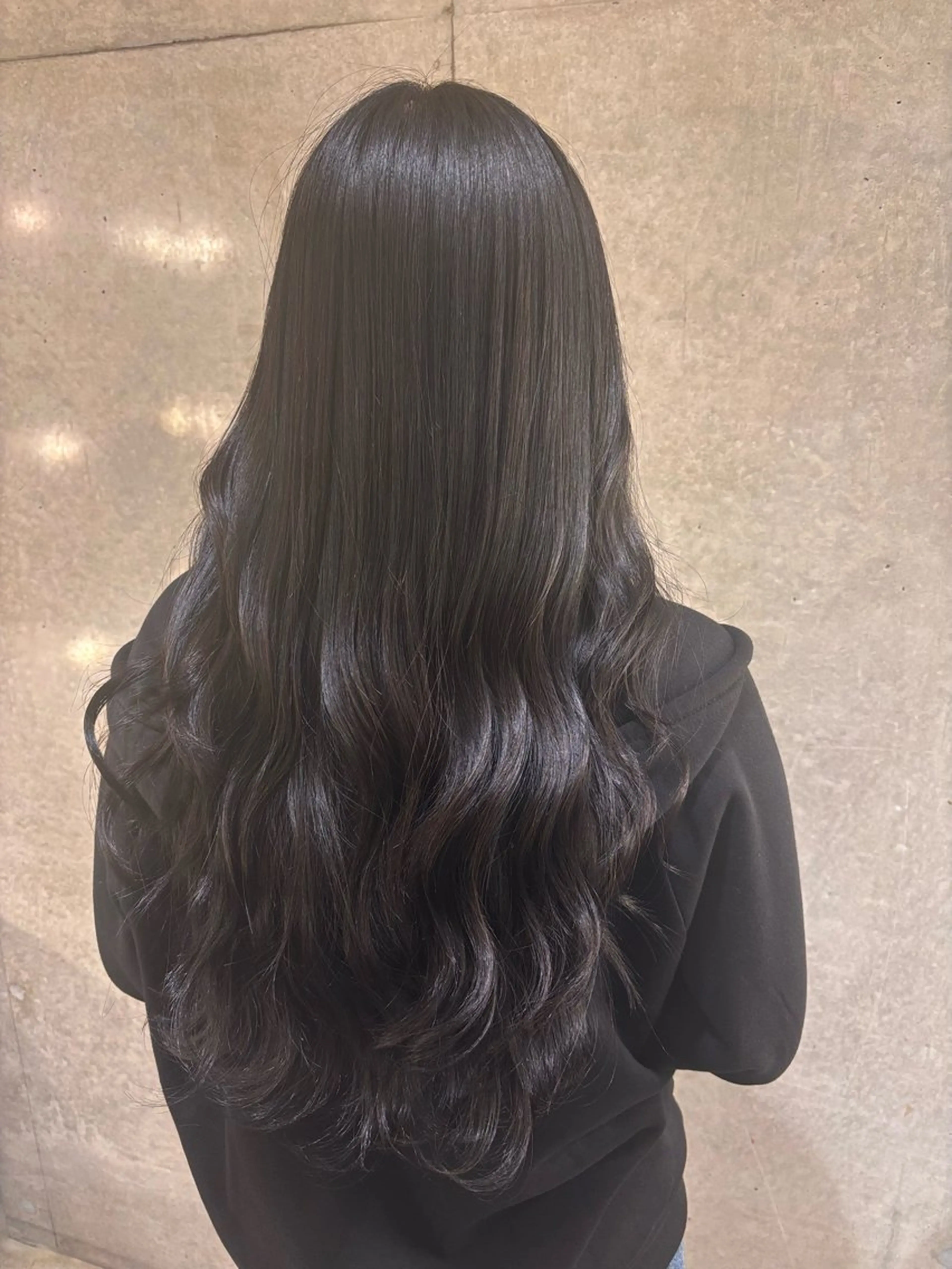 ロング 海外風ヘア 野田光也のヘアスタイル