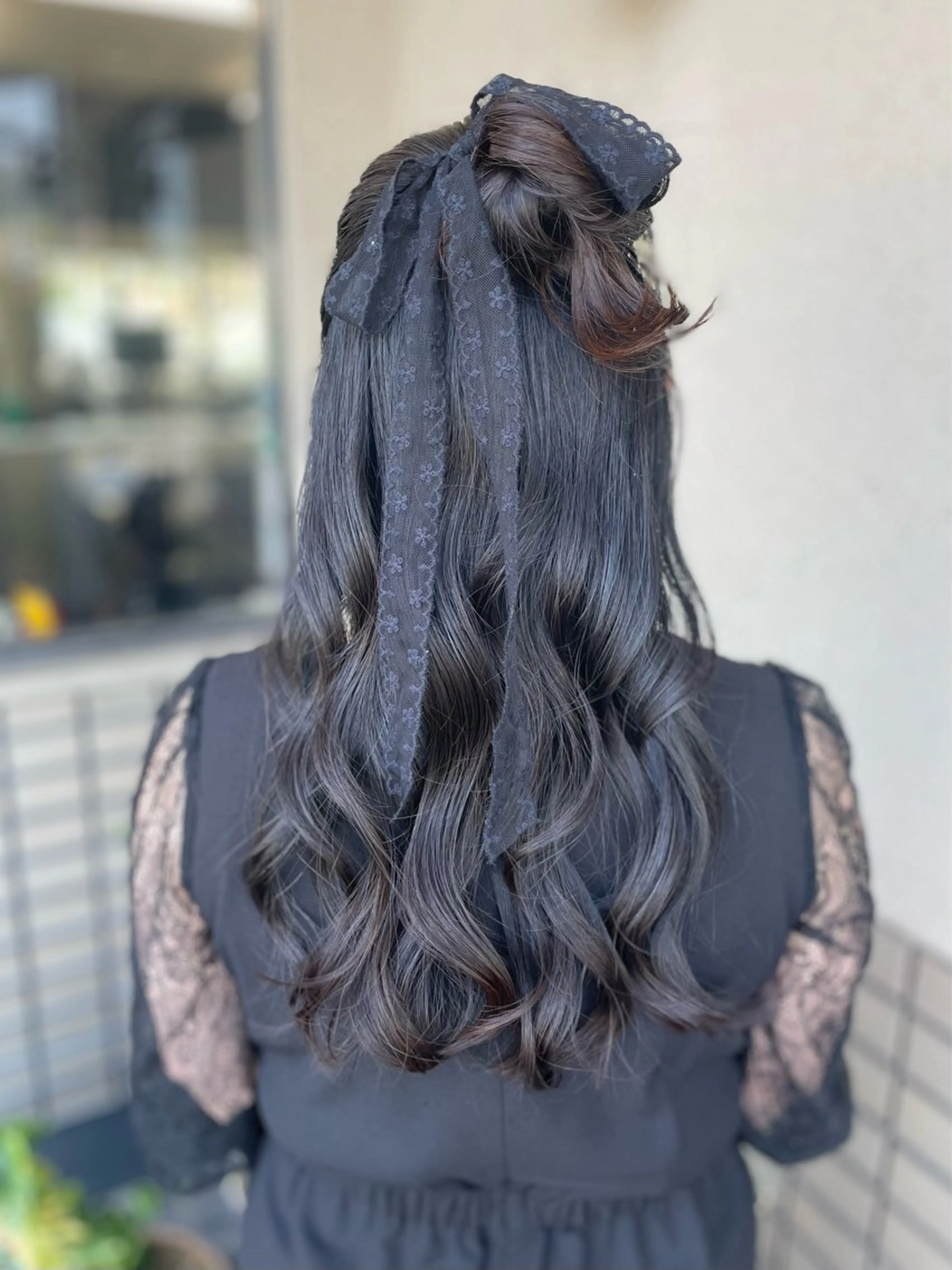 ロング ヘアアレンジ ヘアセット 沢田 瞳のヘアスタイル