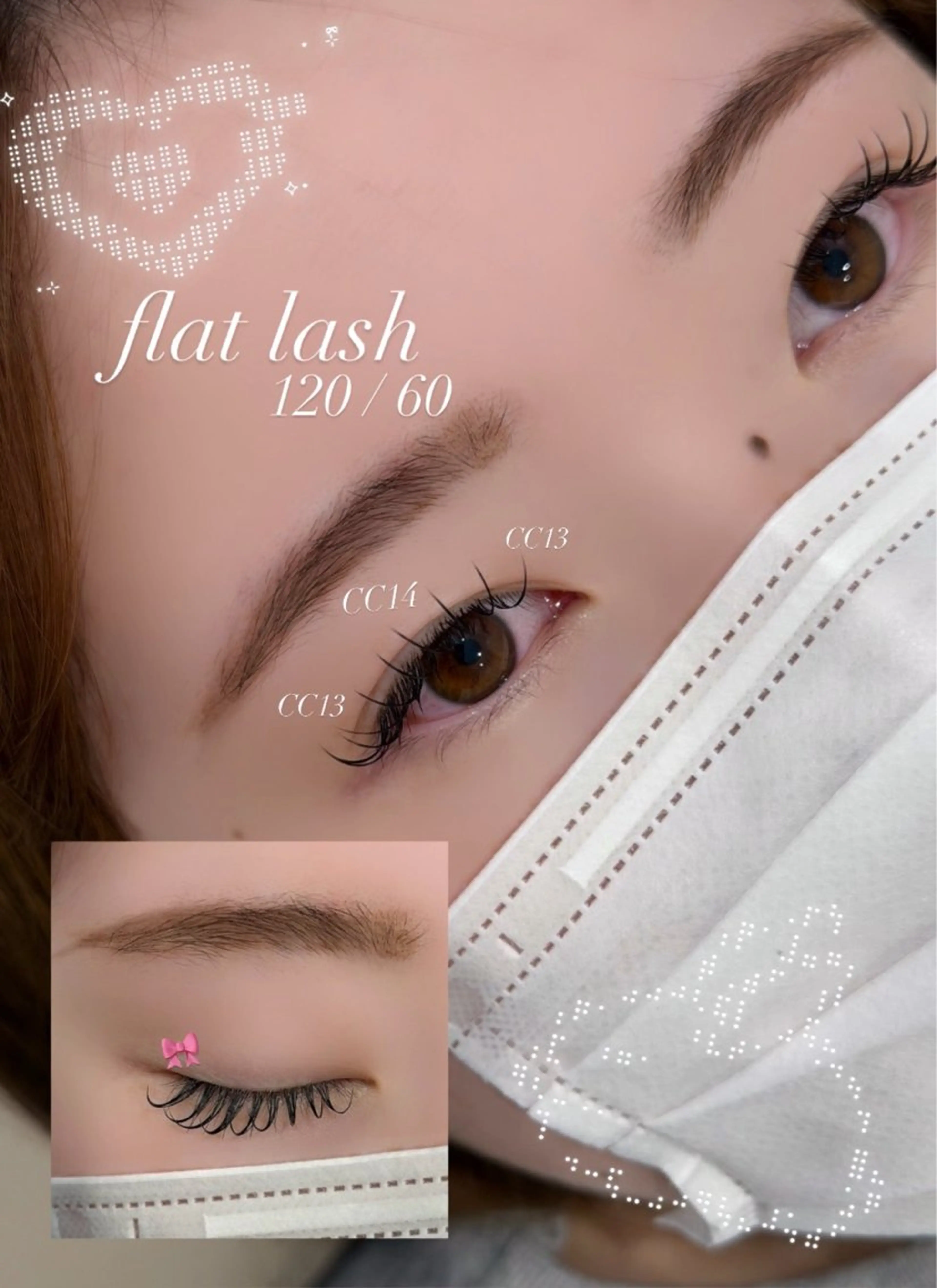 マツエク・マツパ 束感まつ毛 CCカール Cカール キュート マツエク epill.eyelashsalon所属・epill _yu_koのマツエク・マツパデザイン