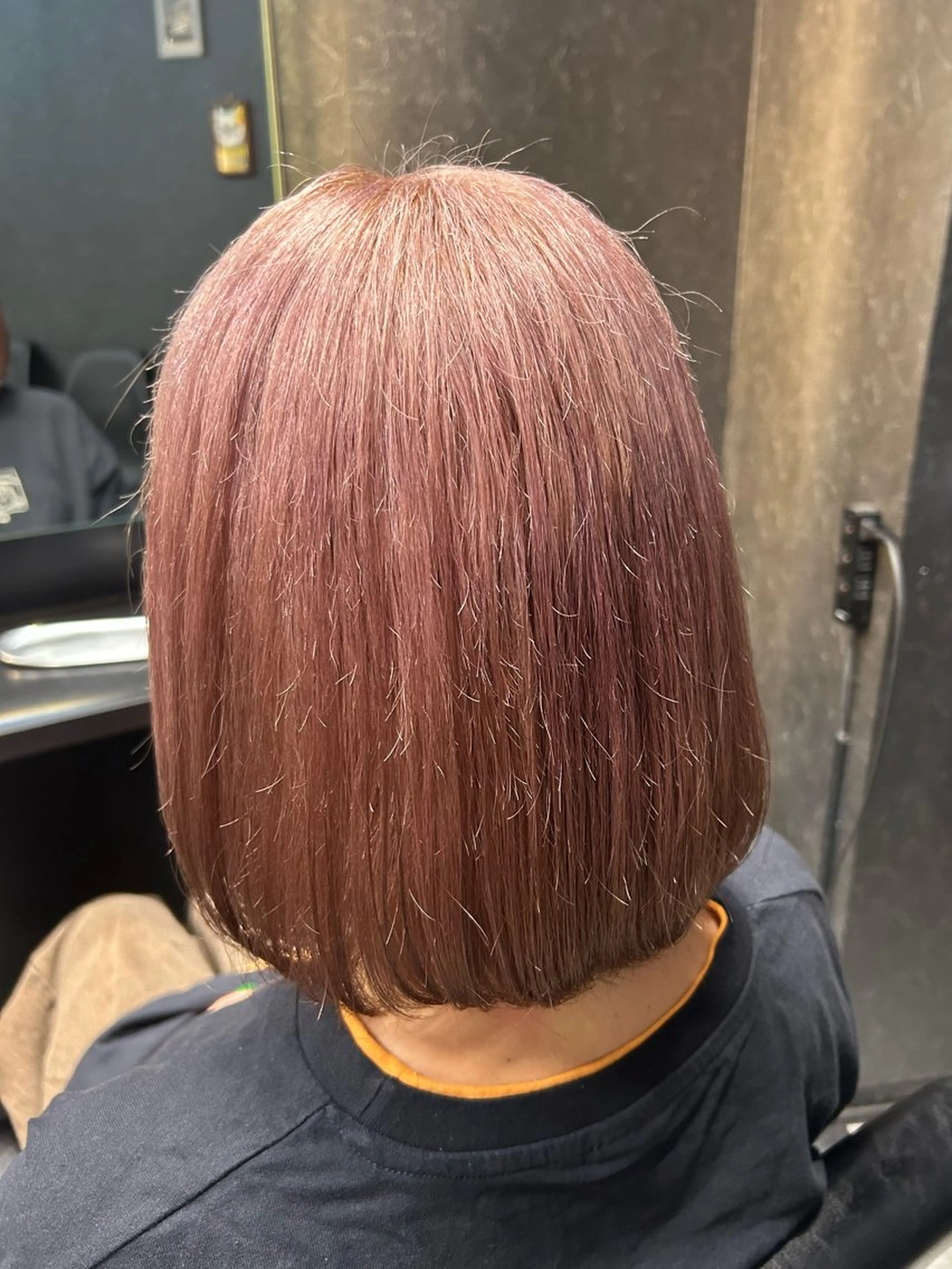 ショート カラー ヘアカラー トリートメント 💎透明感カラー💎 bAteAu あまねのヘアスタイル