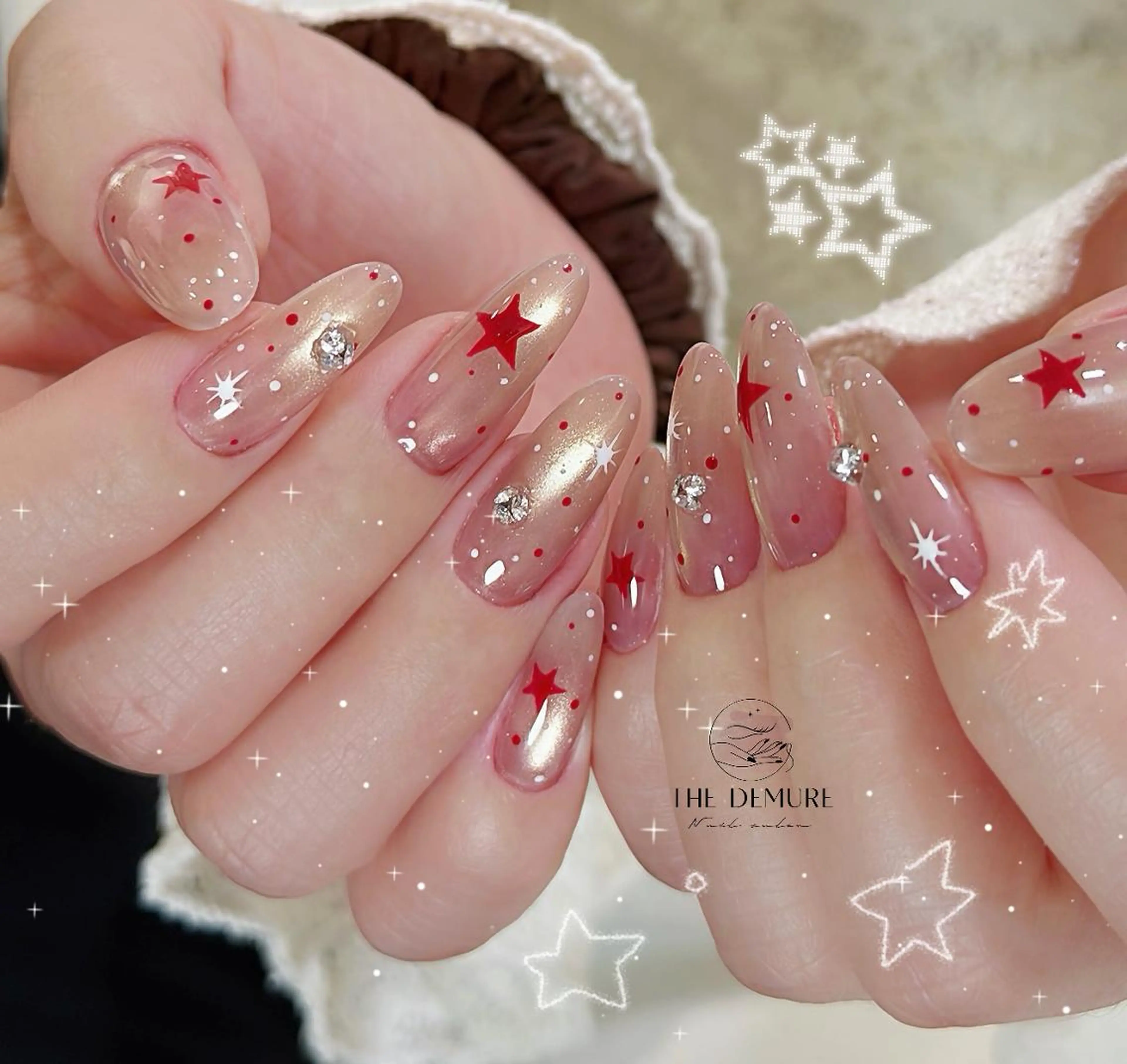 ネイル アートネイル フットネイル 韓国ネイル マグネットネイル オフィスネイル ハンドネイル ハンドケア NailDemure 【銀座店】のネイルデザイン