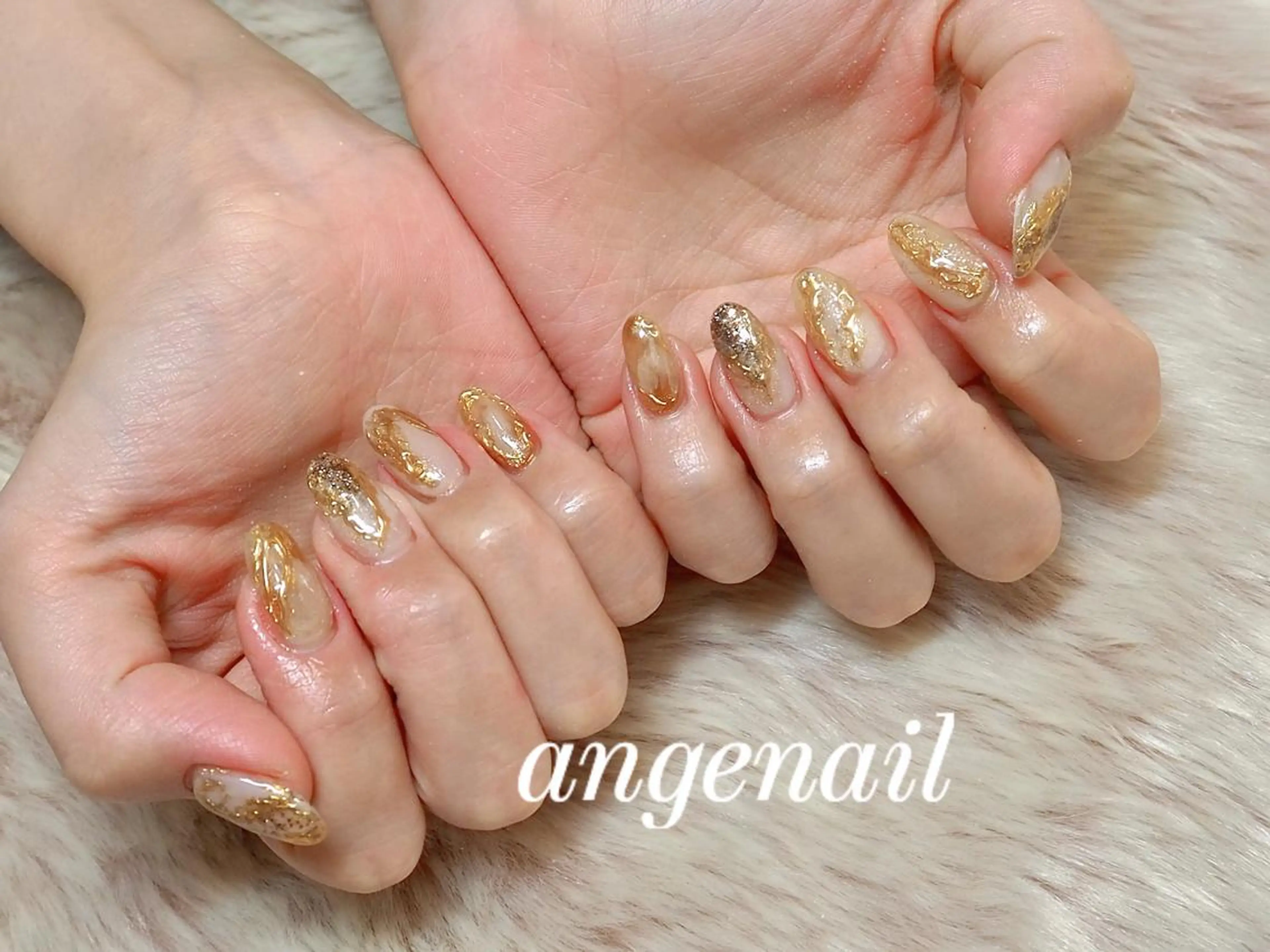 ネイル ハンドネイル オーナーネイリスト MAKIのネイルデザイン