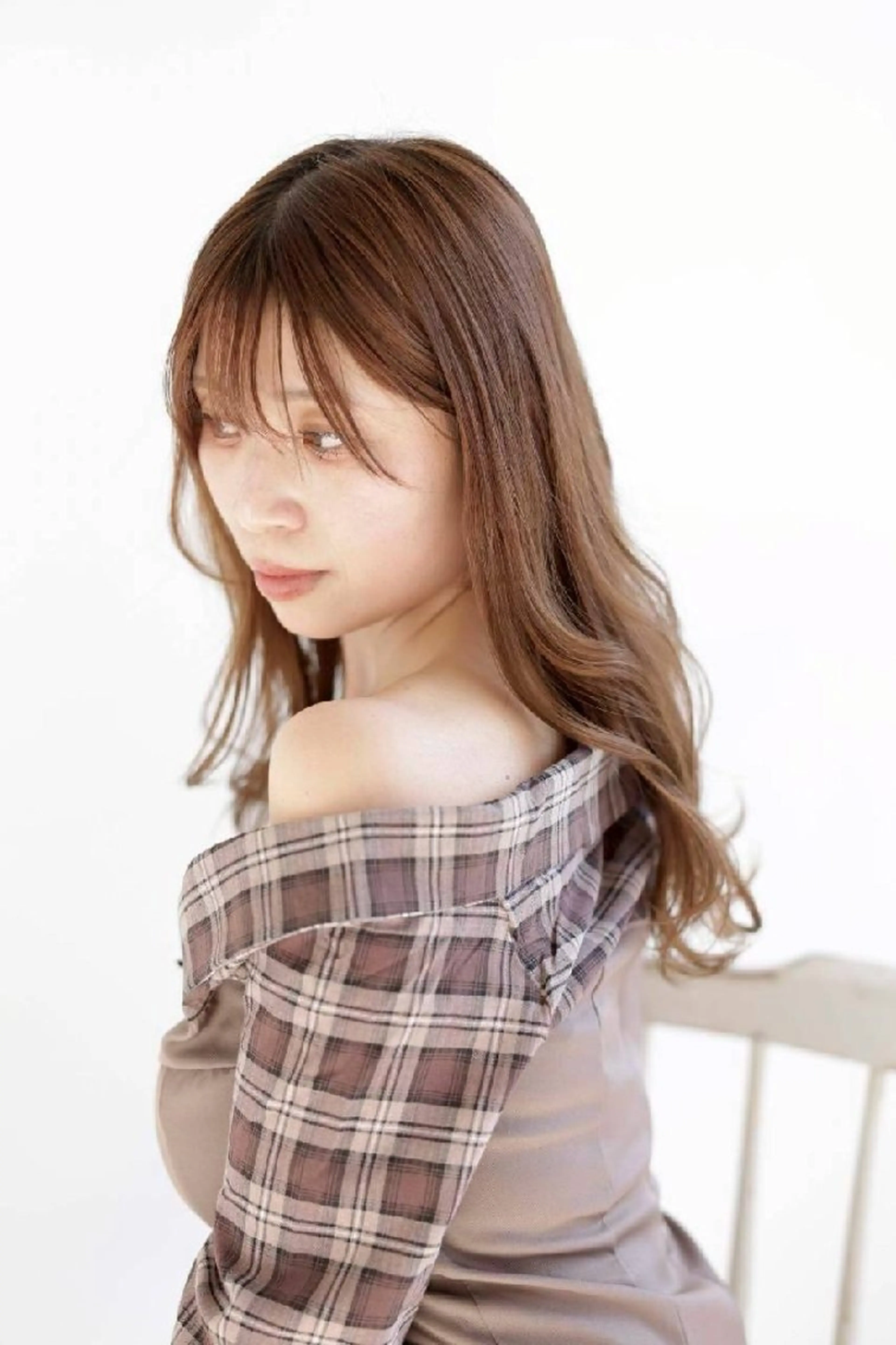 カラー 束感まつぱ🥑🤍 NATUKI🤍のヘアスタイル