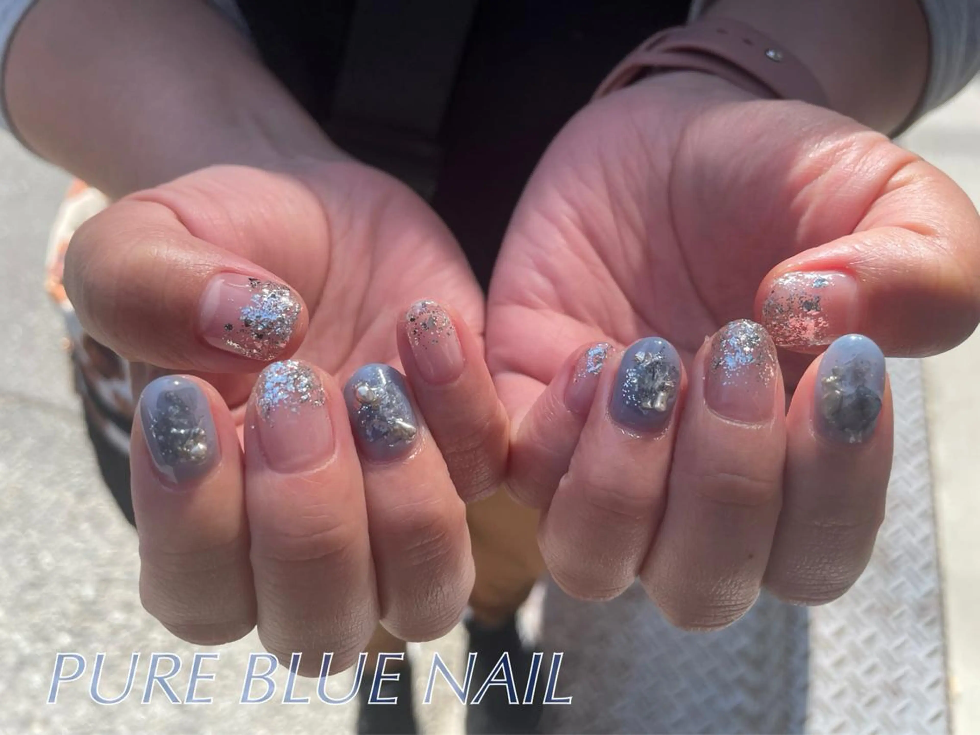 ネイル PURE BLUE NAILのネイルデザイン
