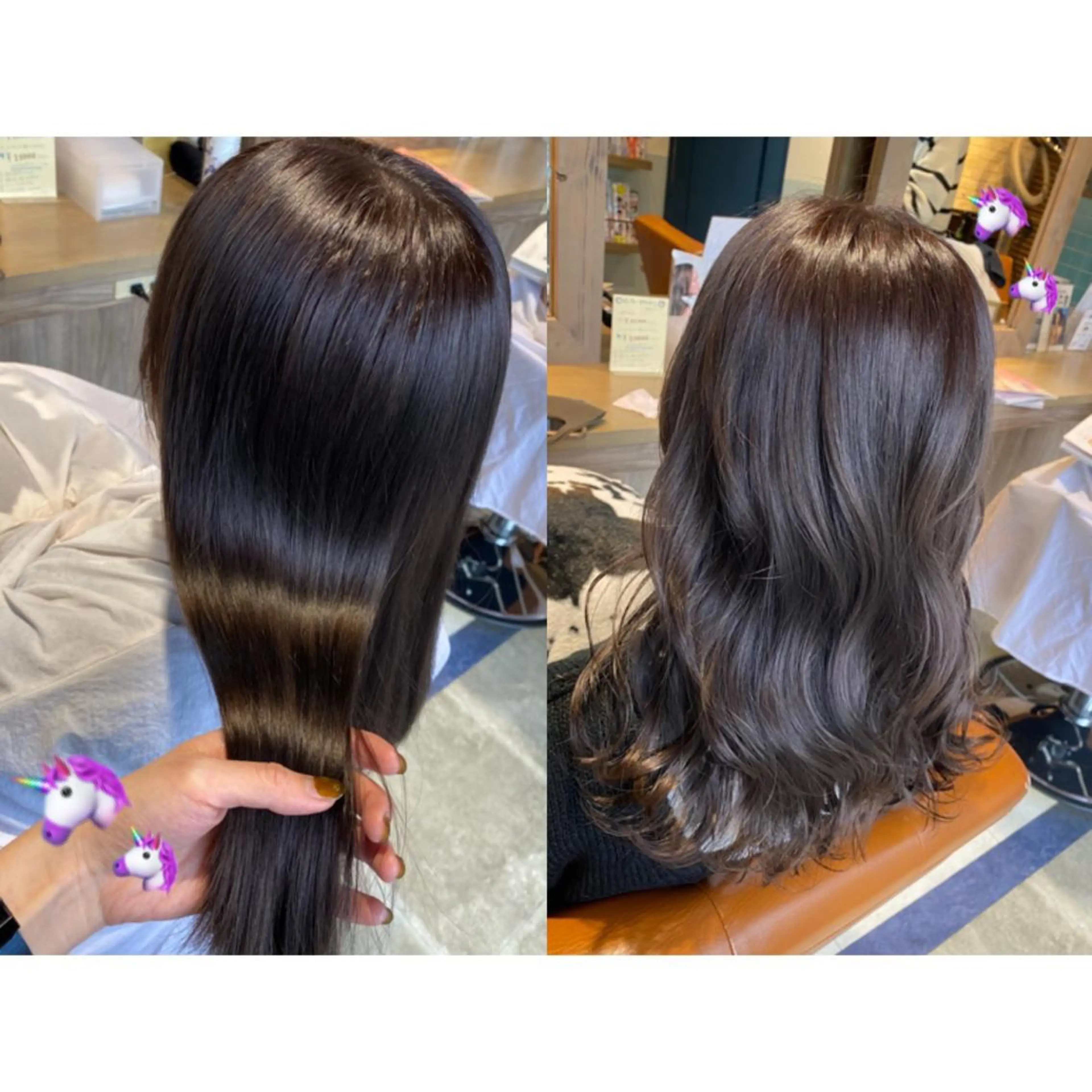 カラー ブリーチ グレージュ カット ヘアカラー トリートメント 🐻結んで可愛い hair EMI🐻のヘアスタイル