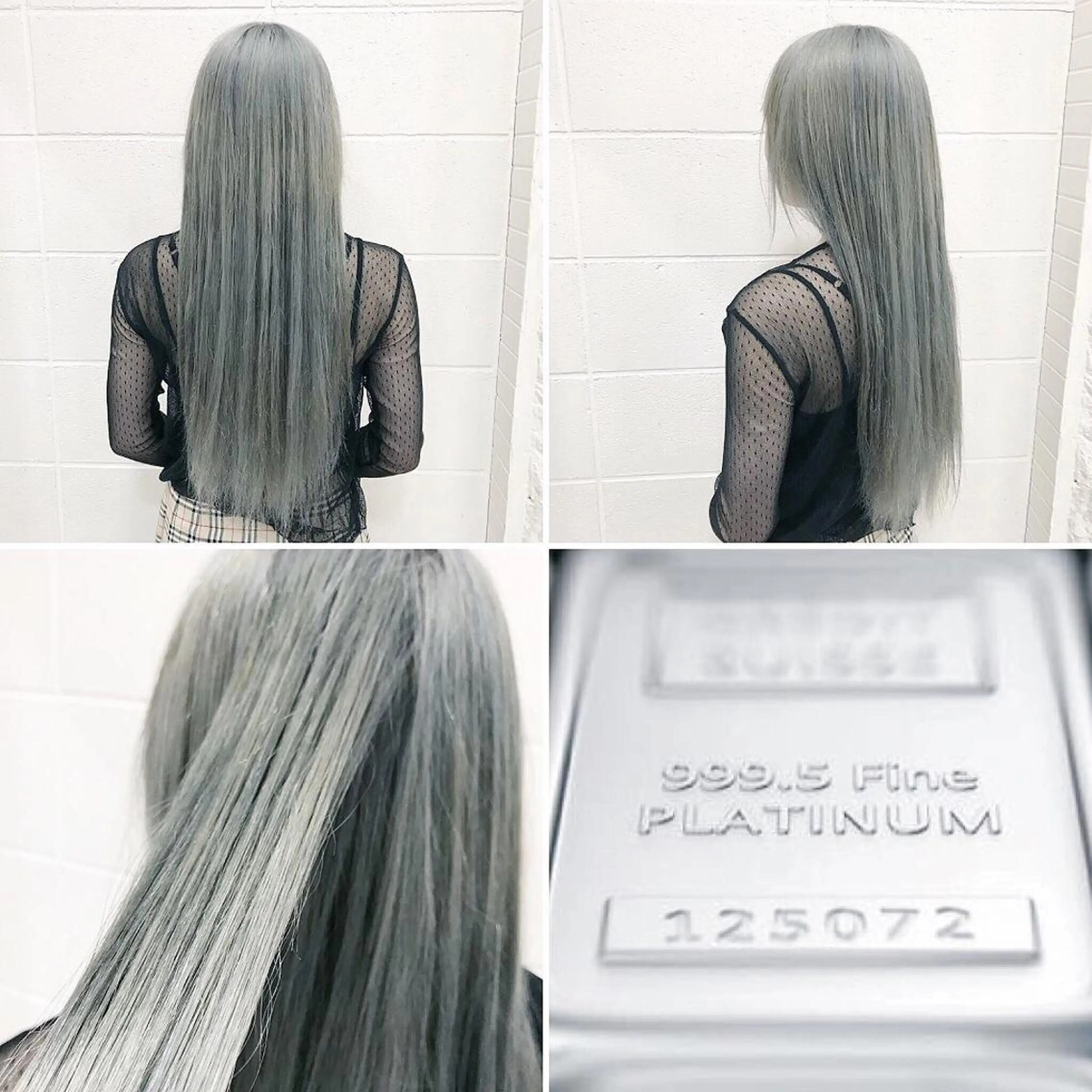 ロング カラー ヘアカラー トリートメント 🌈推し色派手髪 ハイトーンShinのヘアスタイル