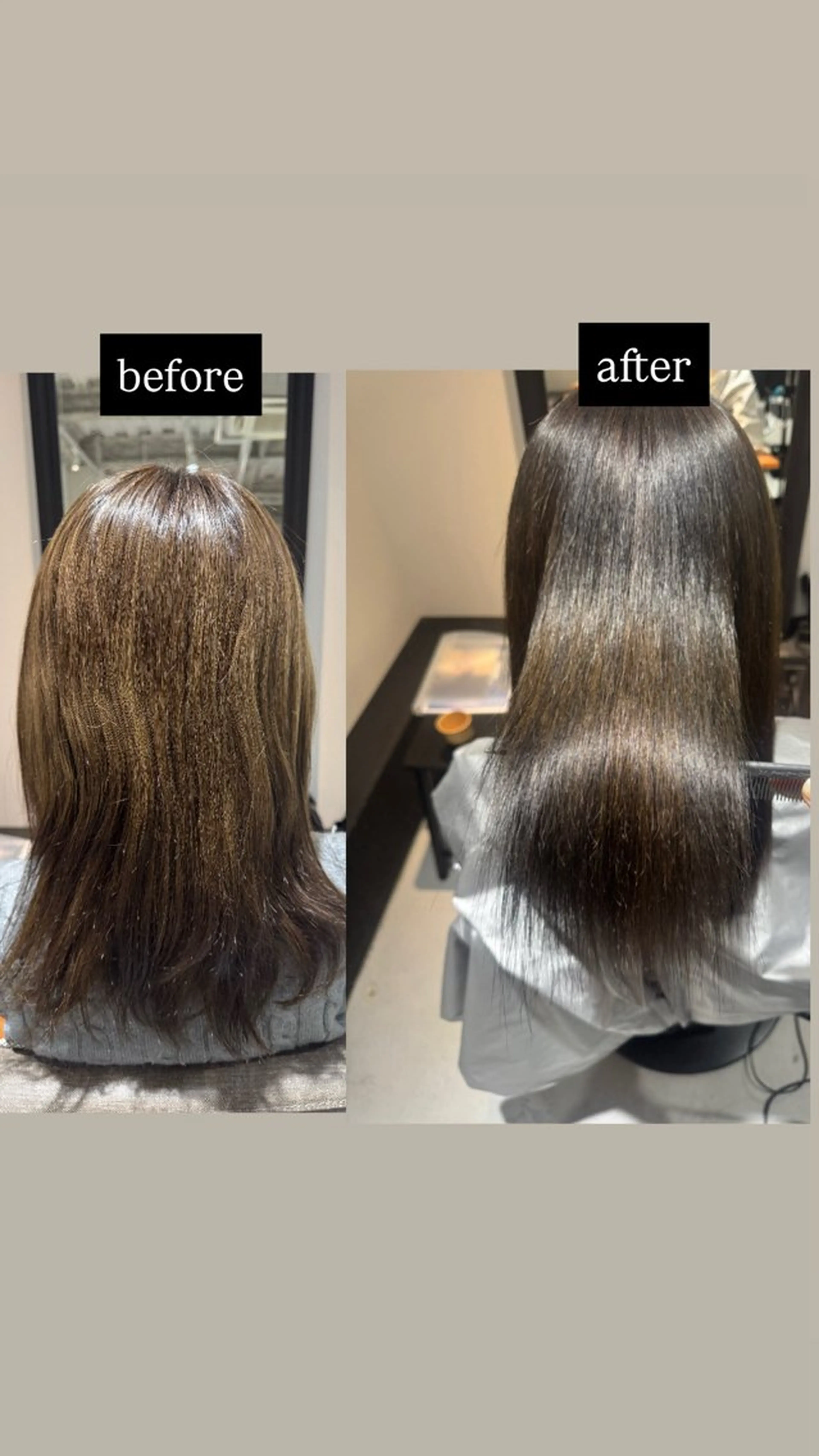 ミディアム 縮毛矯正 池戸 梨衣のヘアスタイル