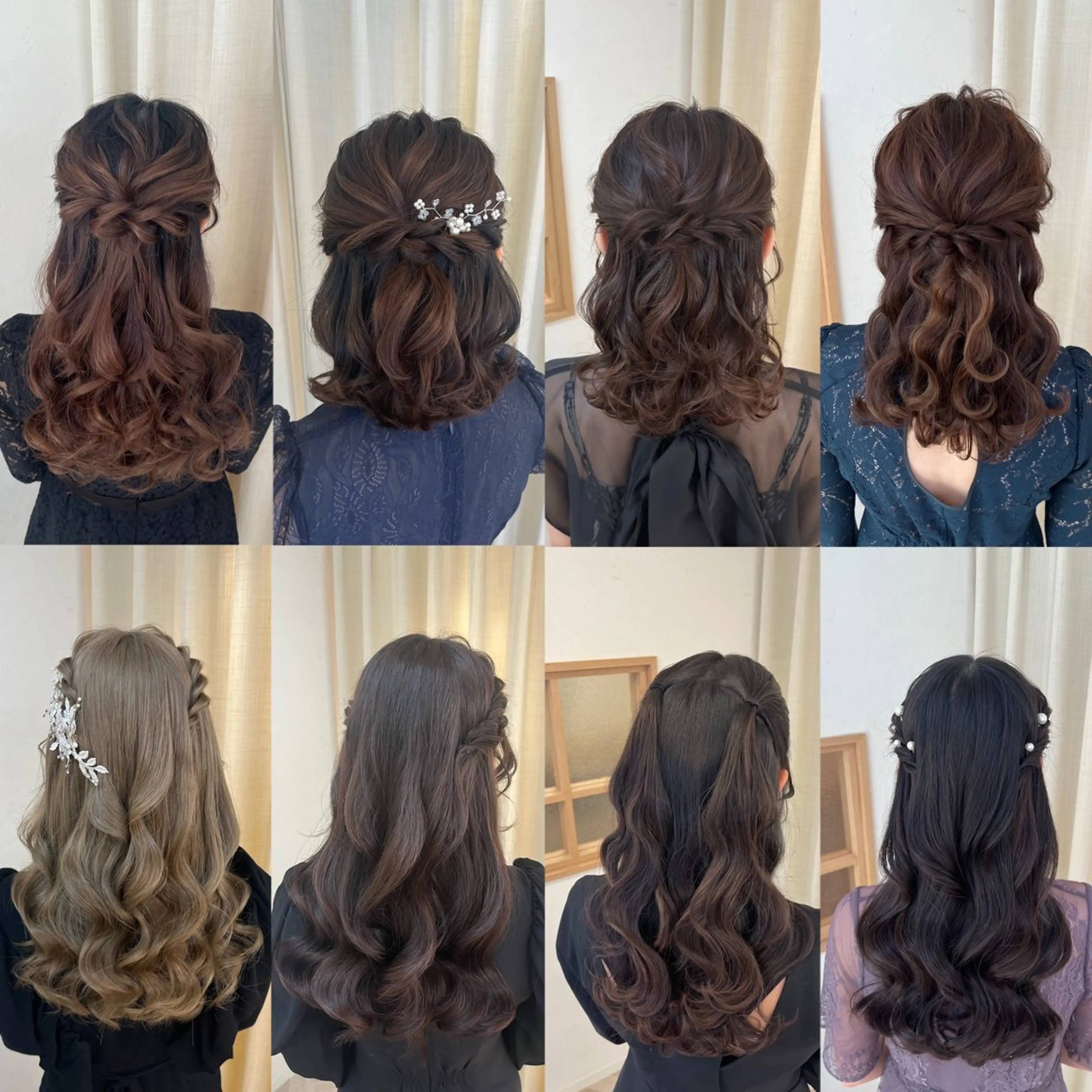 ヘアアレンジ ハーフアップ 卒業式のヘアスタイル ヘアセット 参列・イベントヘア♡ ゆいなのヘアスタイル