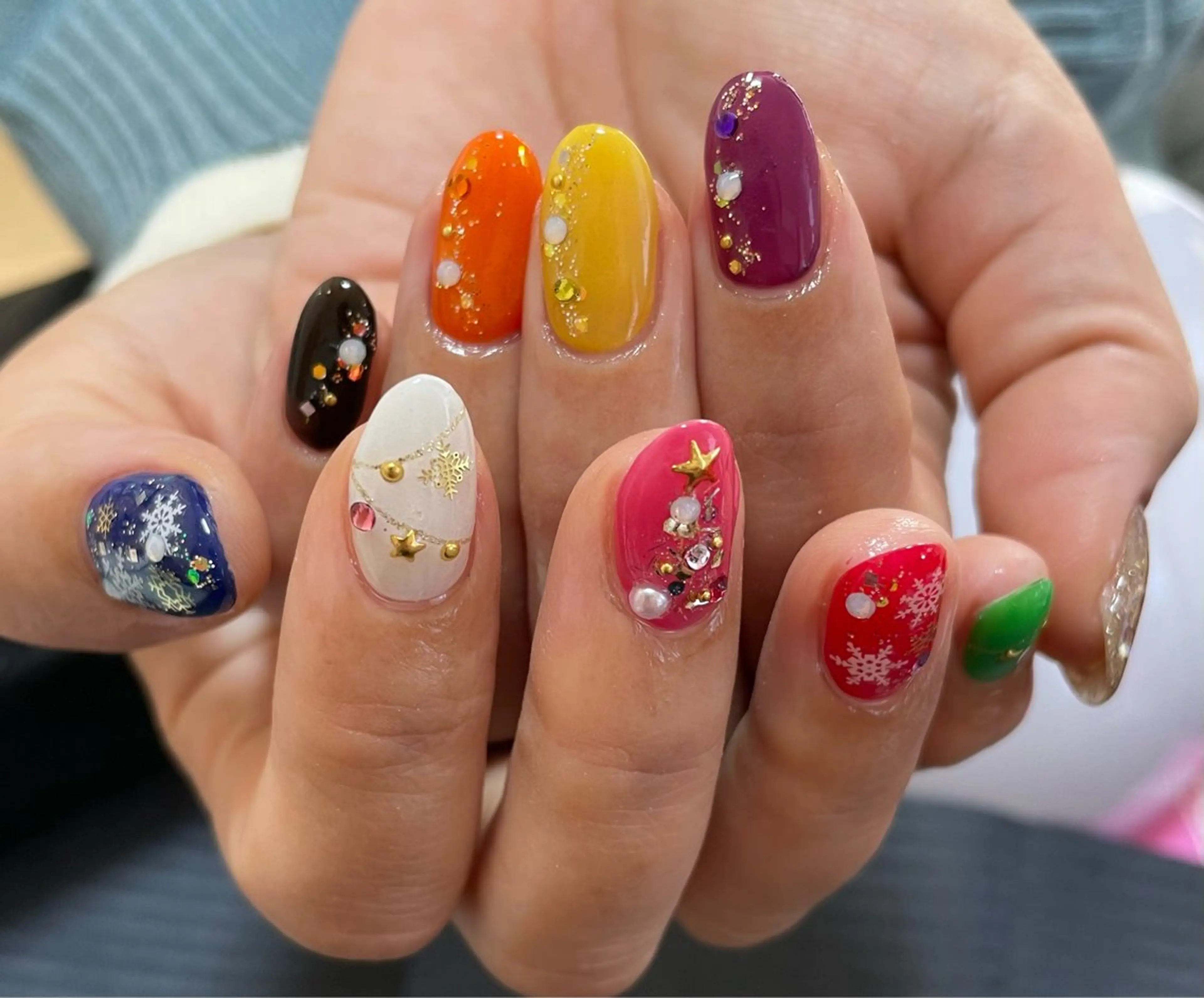 ネイル ハンドネイル nail salon HIRUKANAのネイルデザイン