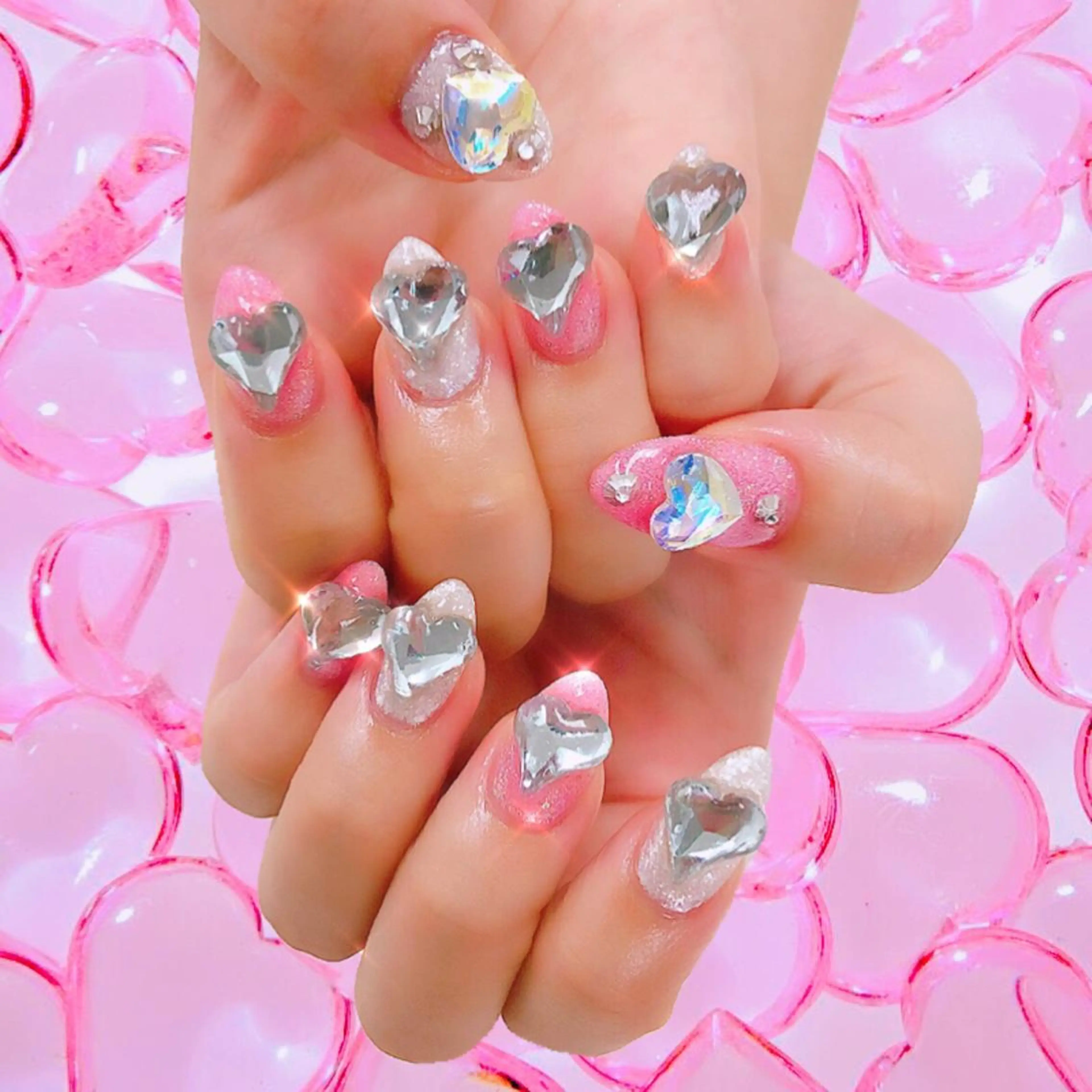 ネイル 持ち込み ハンドネイル フットネイル mi chiのネイルデザイン