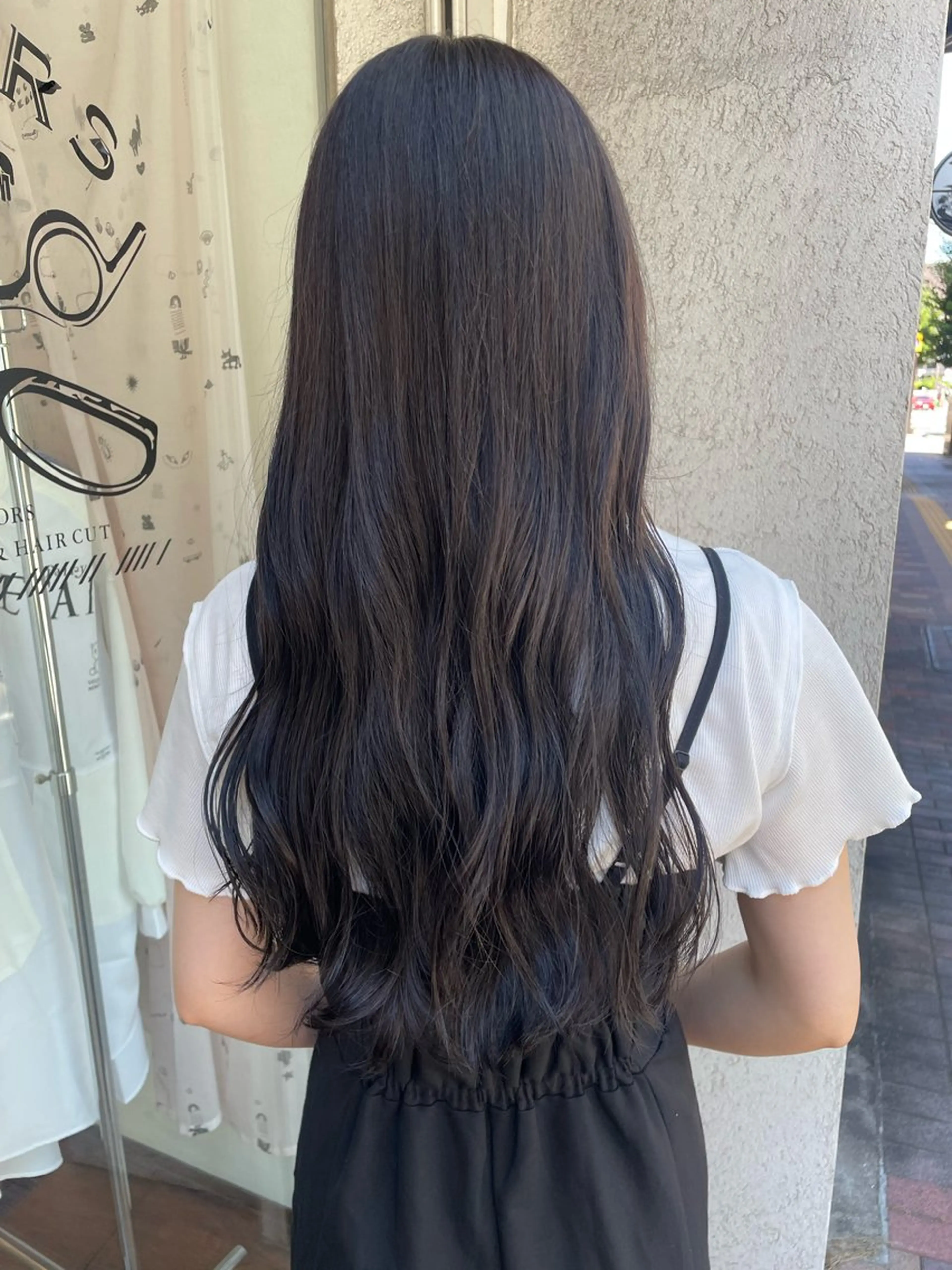 ロング カラー ブラウンカラー ダークブラウン CoCooN 店長 さのえみのヘアスタイル