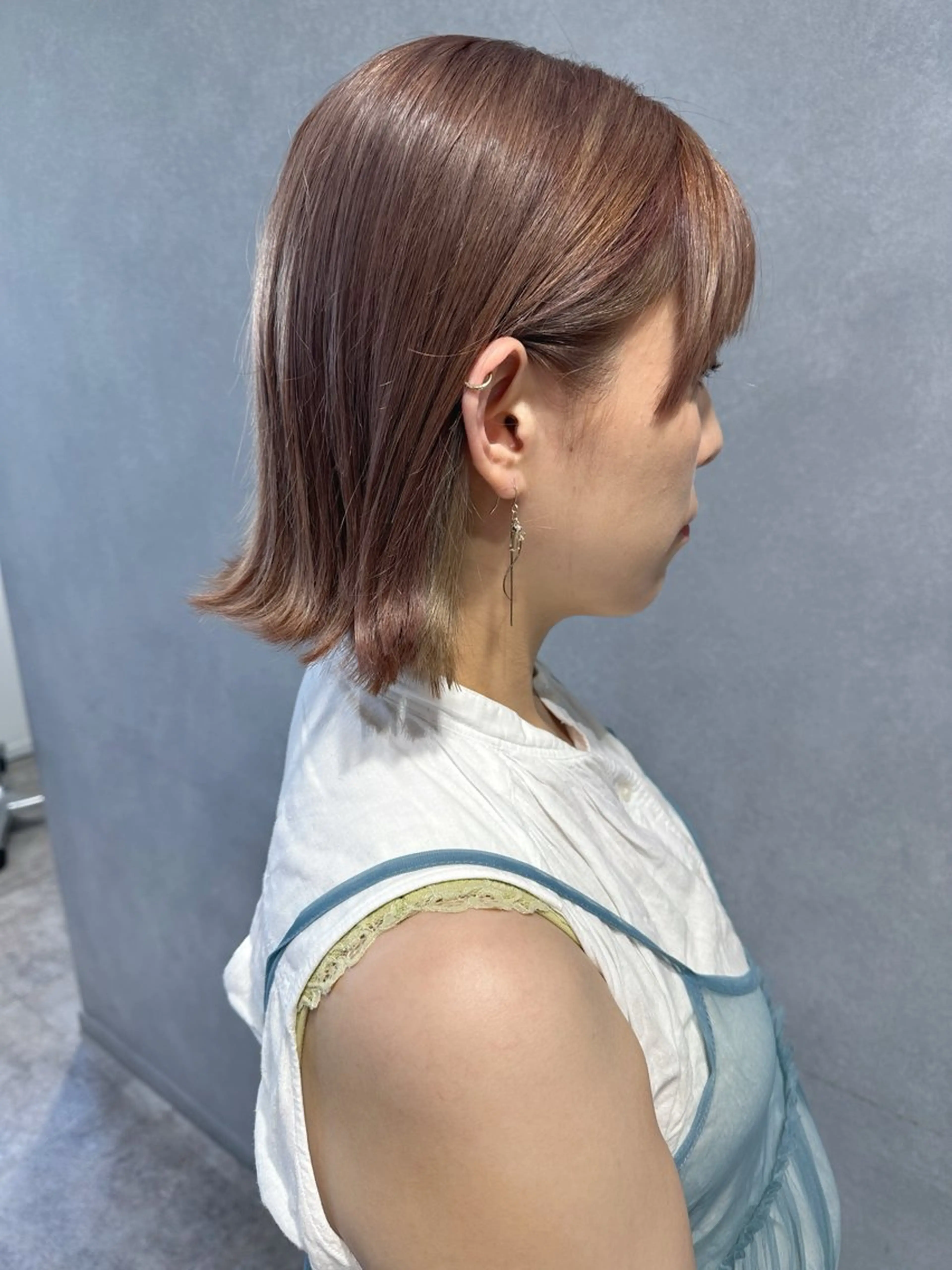 ショート カラー ヘアカラー 唐澤 千尋のヘアスタイル