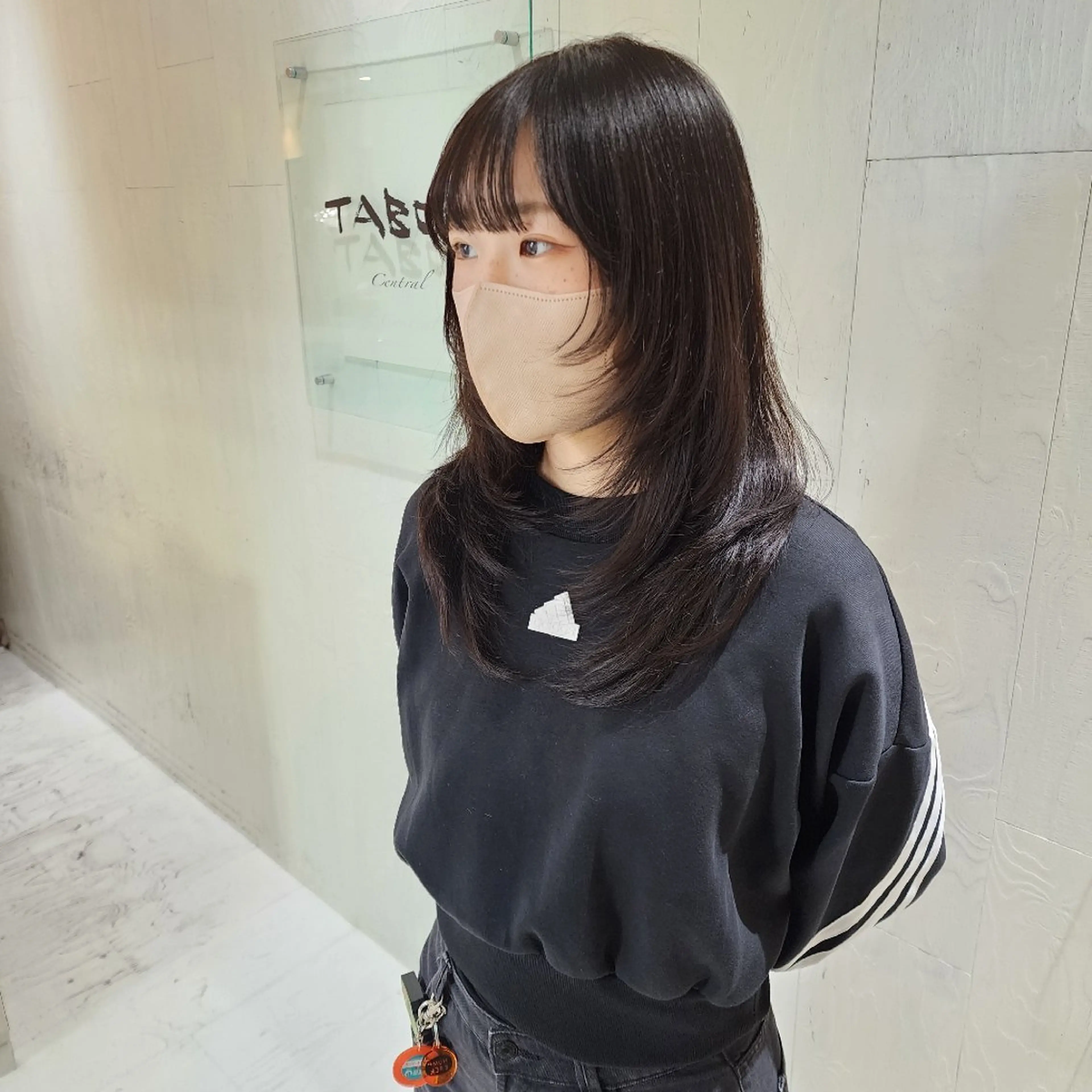 セミロング レイヤーカット ウルフカット ウルフレイヤー カット レイヤーカット/ ウルフカット/大橋 のヘアスタイル