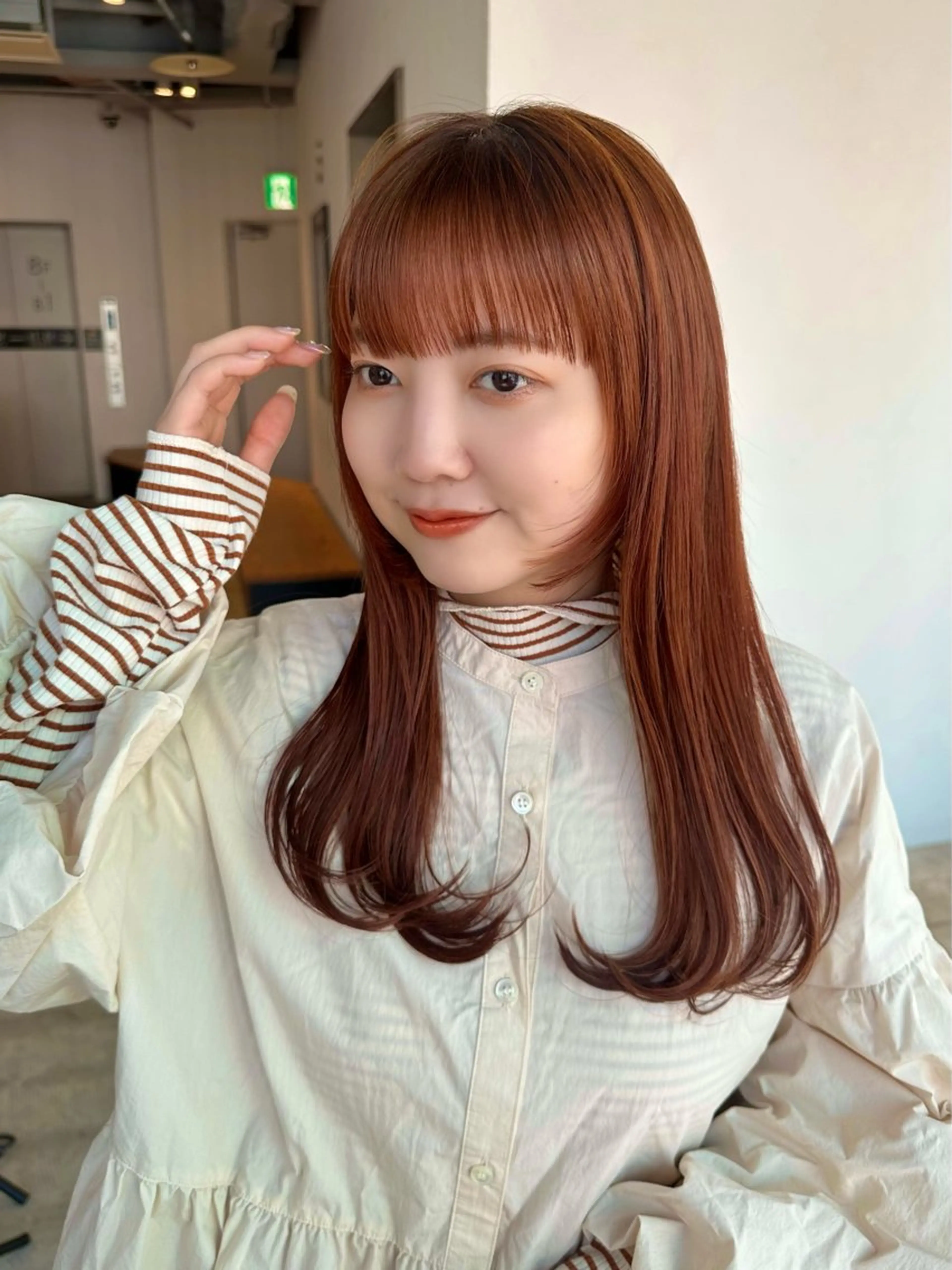 ロング 🌷モア 🌷暖色カラー・ボブのヘアスタイル