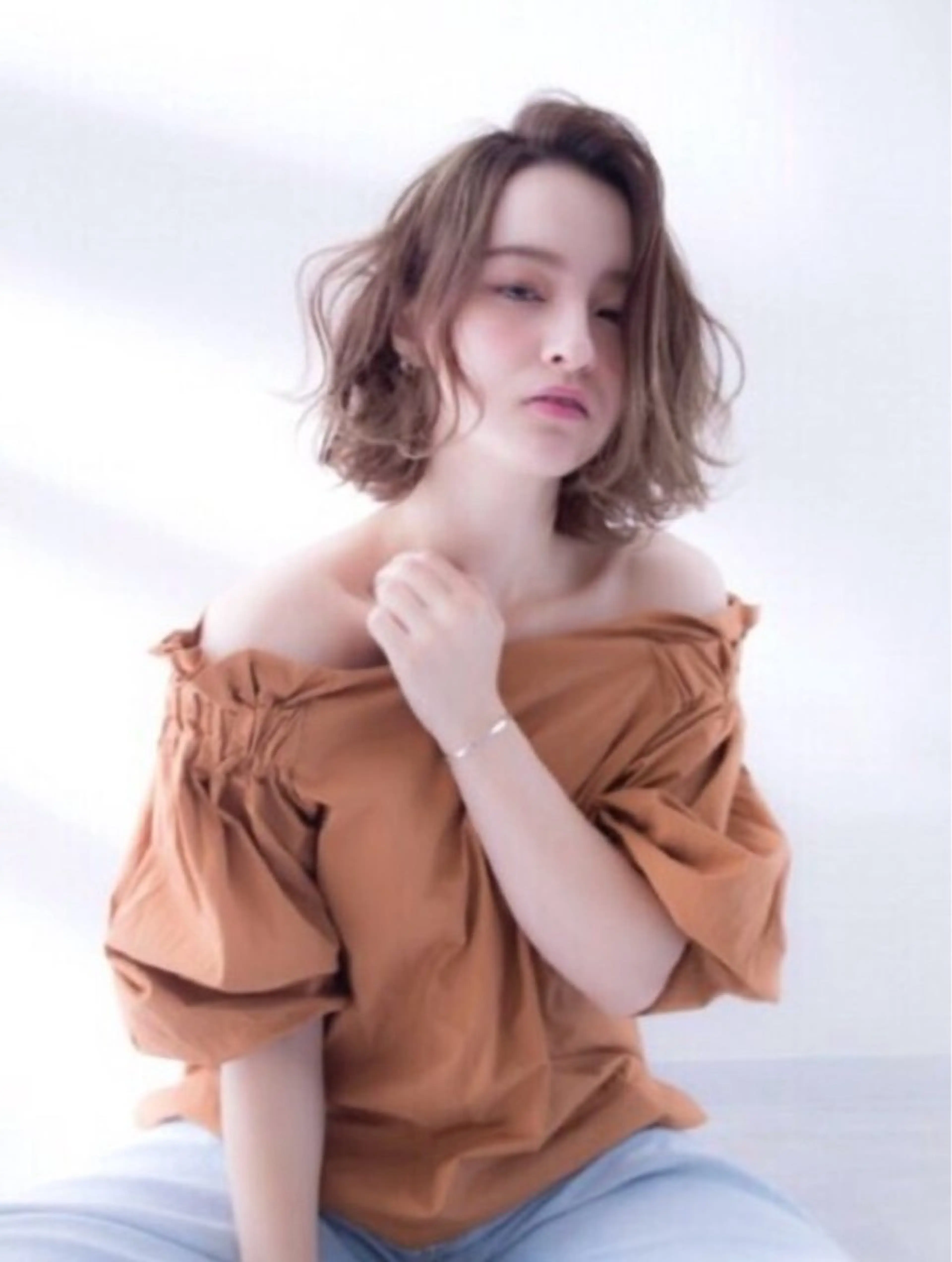 カラー BISCO hair 小西冬馬 縮毛矯正のヘアスタイル