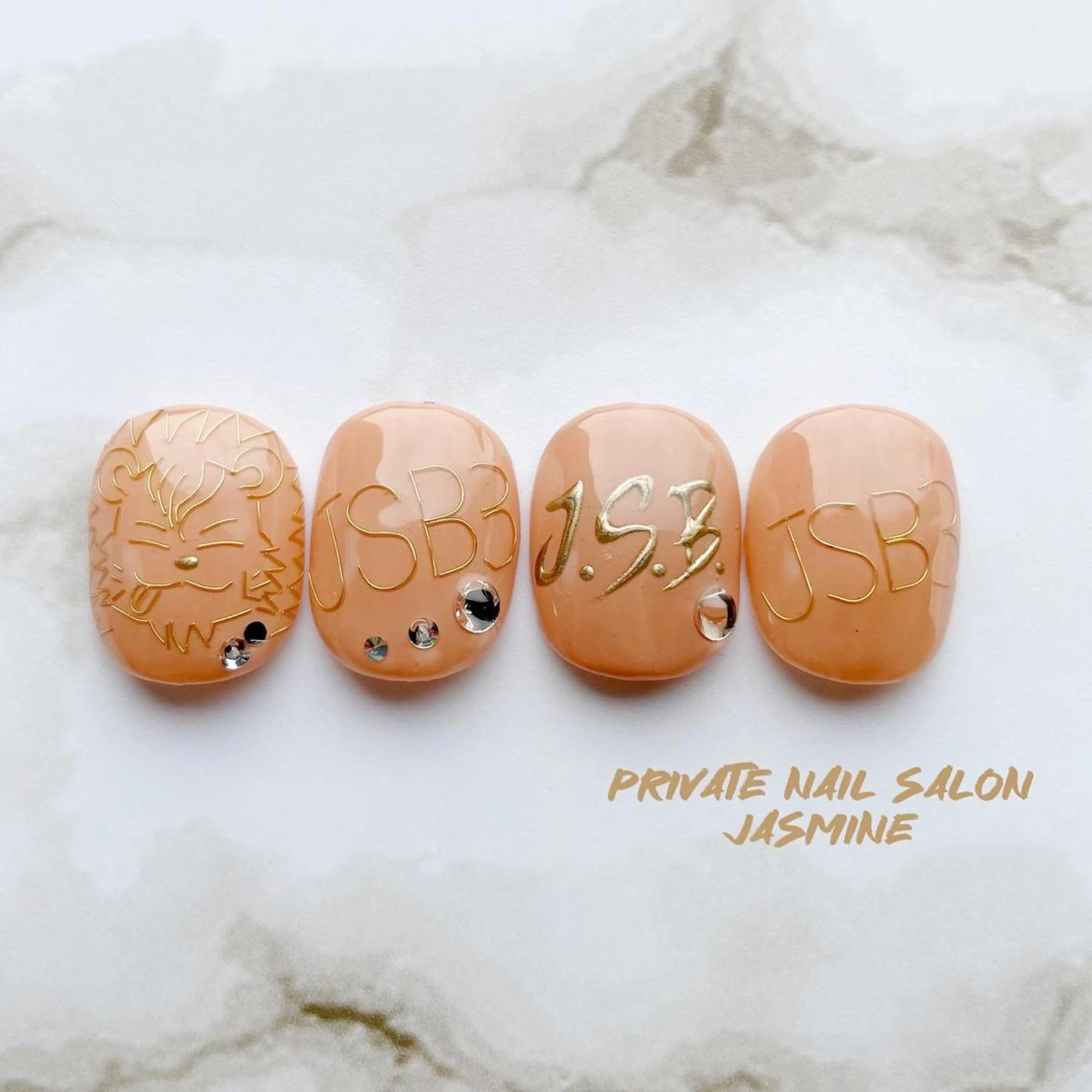 ネイル ネイルチップ Nail salon JASMINEのネイルデザイン