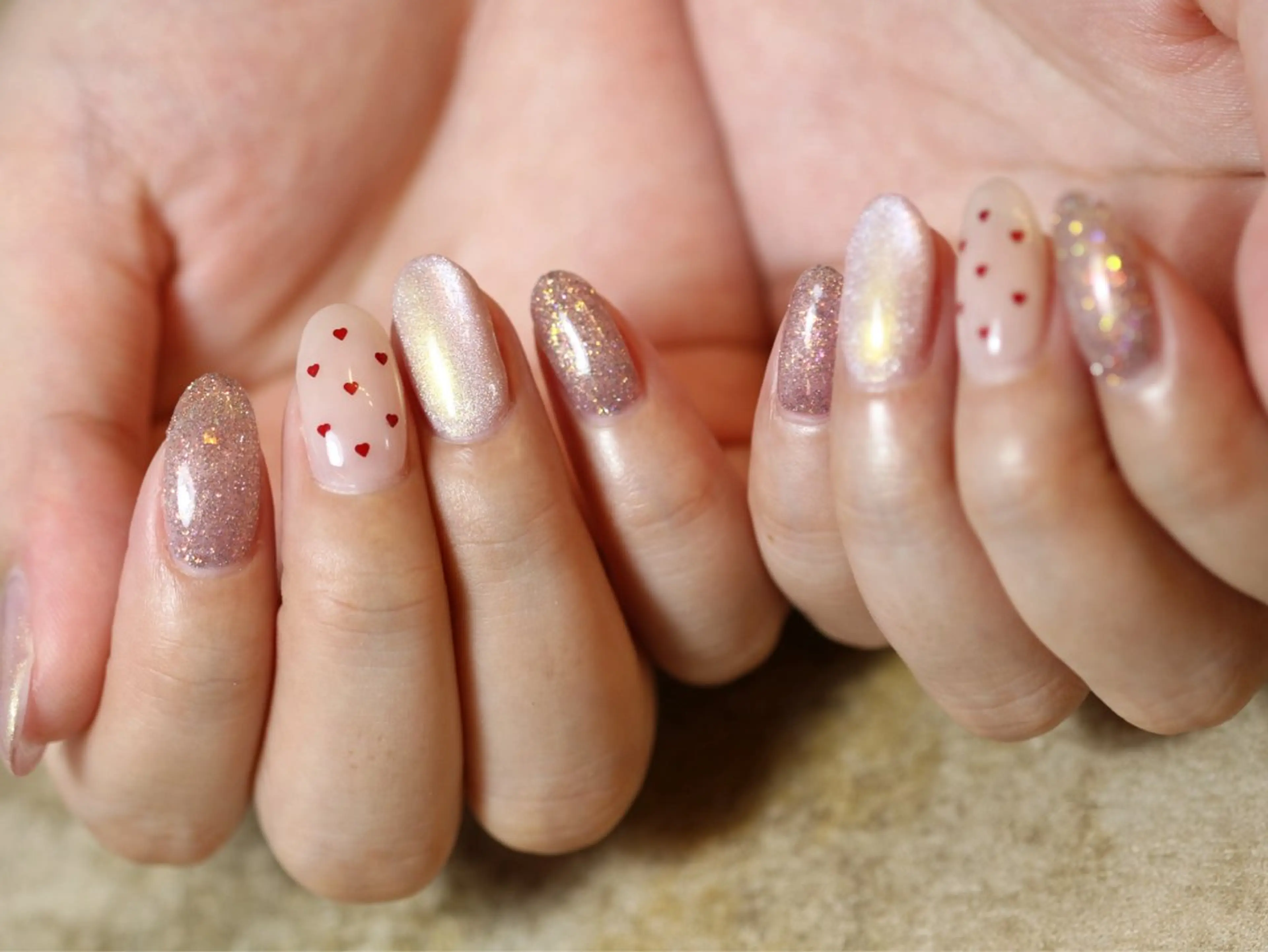 ミディアム ハンドネイル nall salon Strho./大正区のネイルデザイン