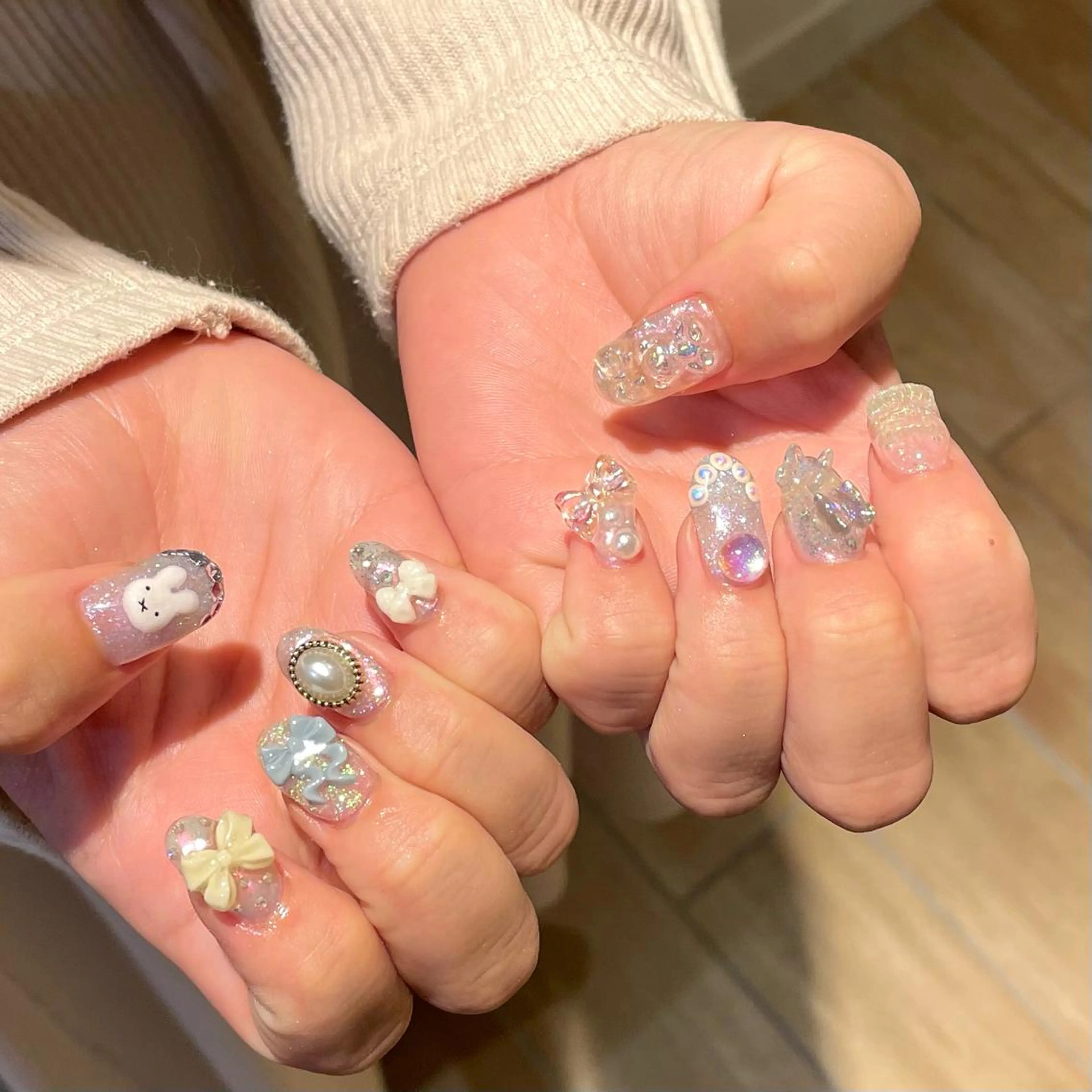 ネイル 新井 ひなののネイルデザイン