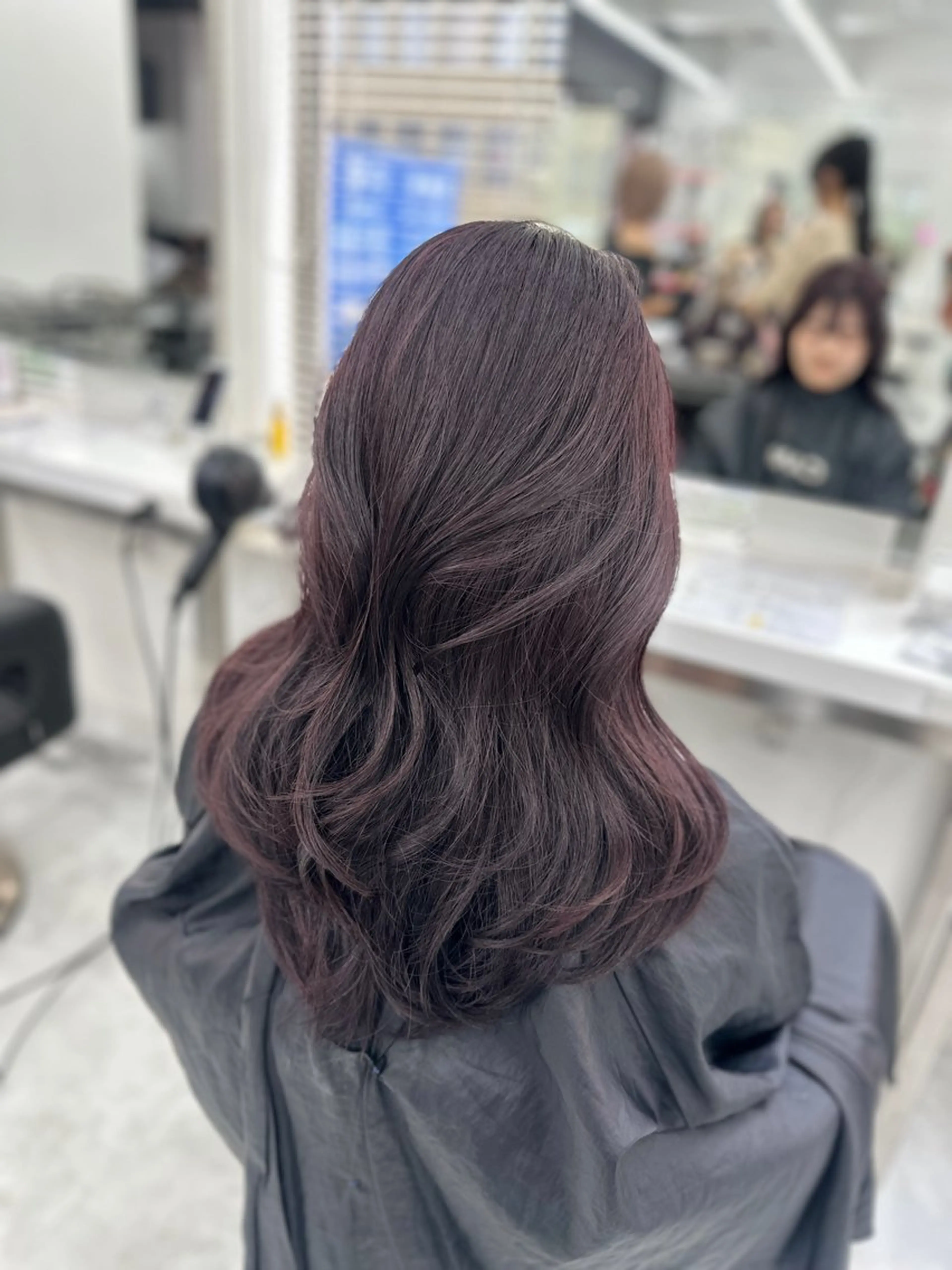 ロング カラー ヘアアレンジ メンズ キッズ ♥️韓国ヘア レイヤー♥️ゆりのヘアスタイル