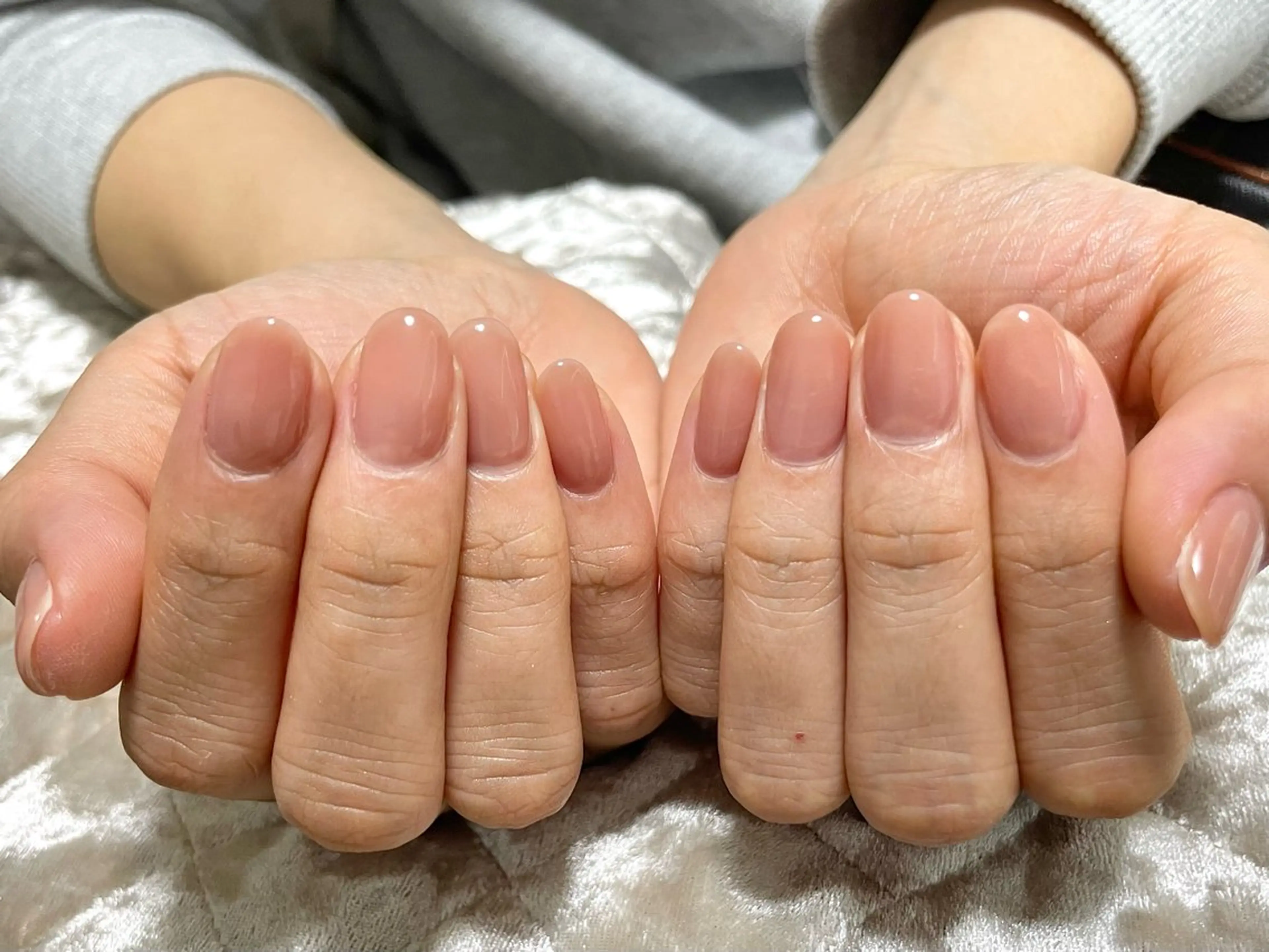 ワンカラー/ラメグラデーションの写真