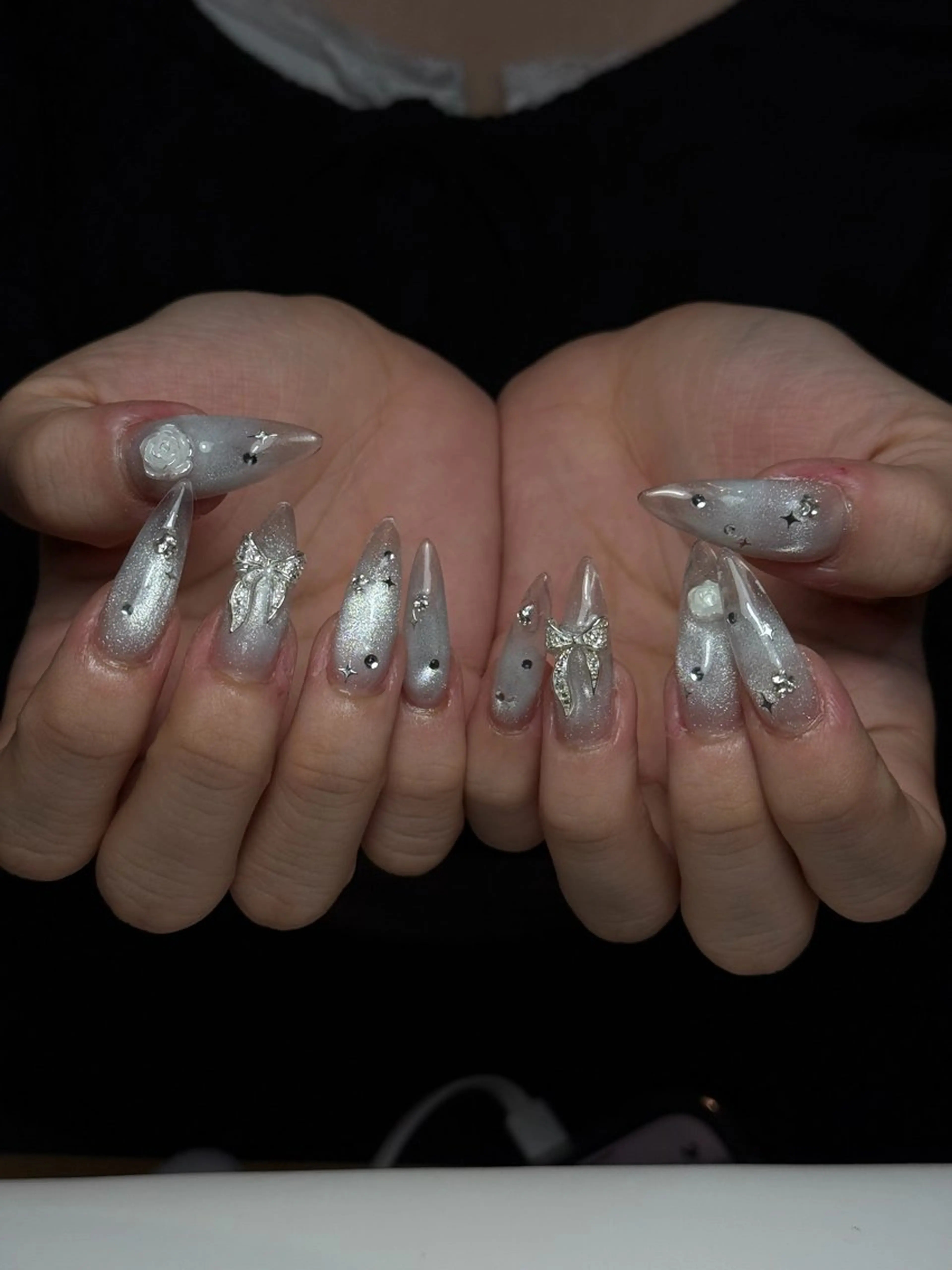 ネイル 韓国ネイル シンプルネイル ワンホンネイル ハンドネイル CoMo Nailのネイルデザイン