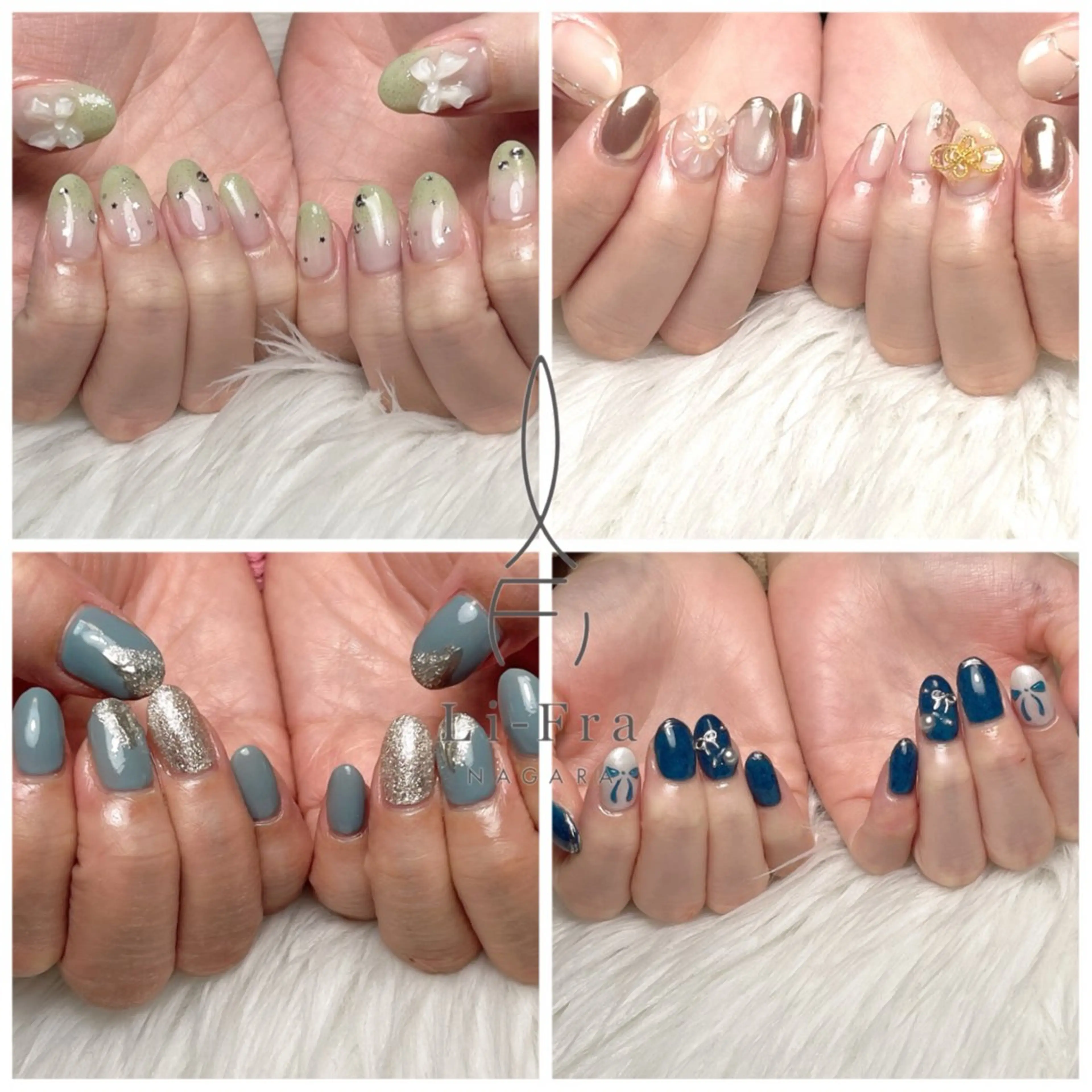 ネイル ハンドネイル Li-Fra JINNOのネイルデザイン