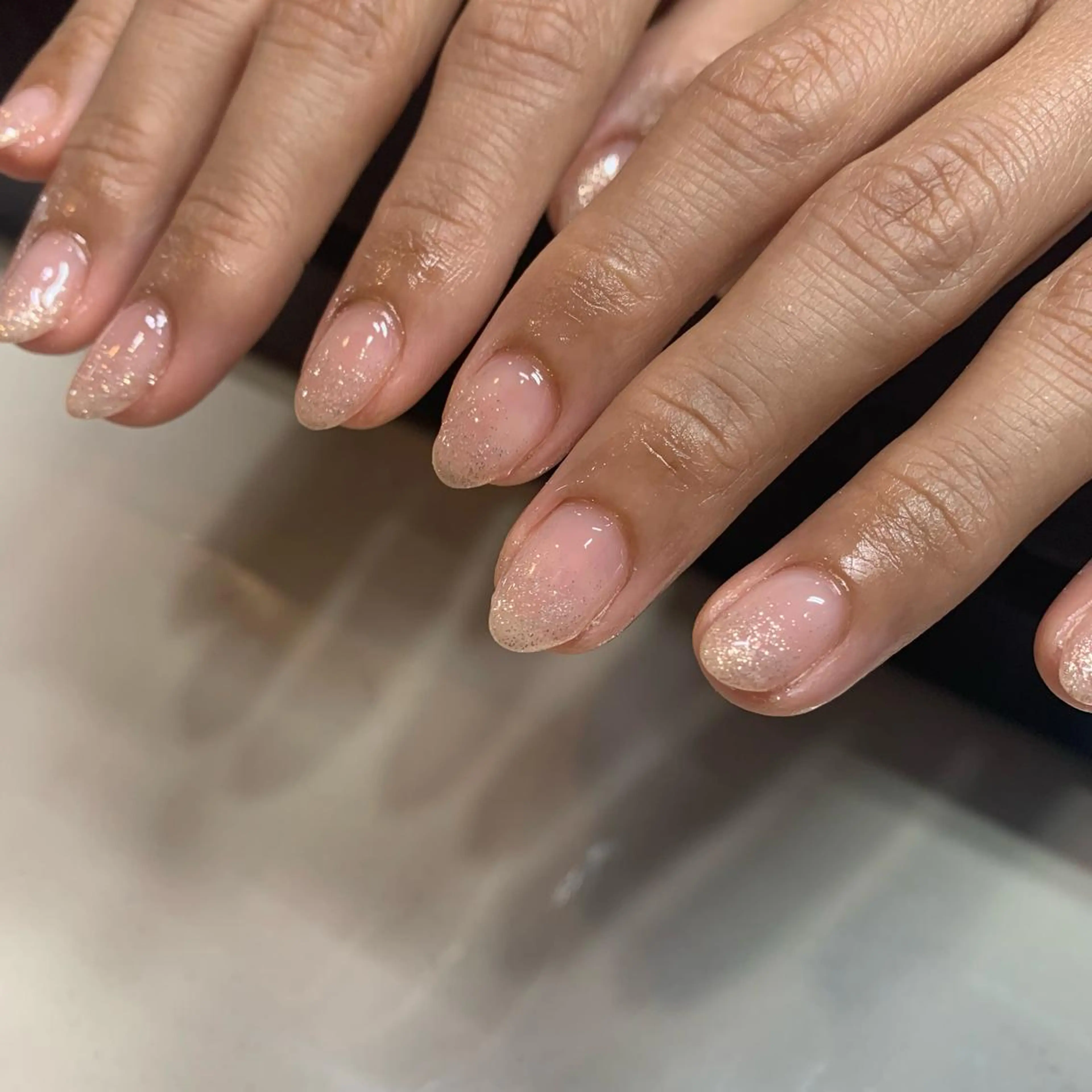 ネイル mofie🤍ユミ/ 恵比寿/パラジェルのネイルデザイン