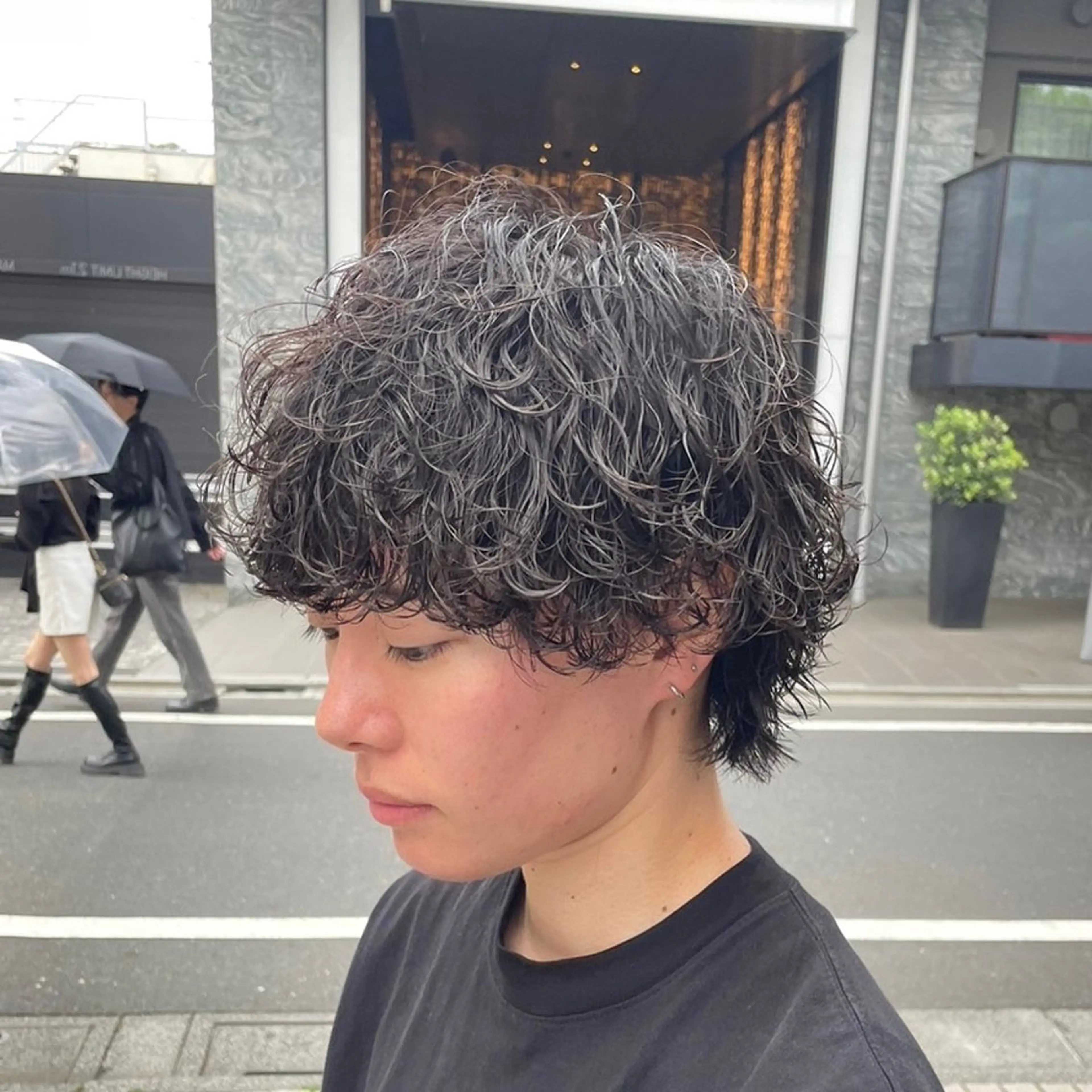 パーマ メンズ men's特化 値段以上の仕上がりにのヘアスタイル