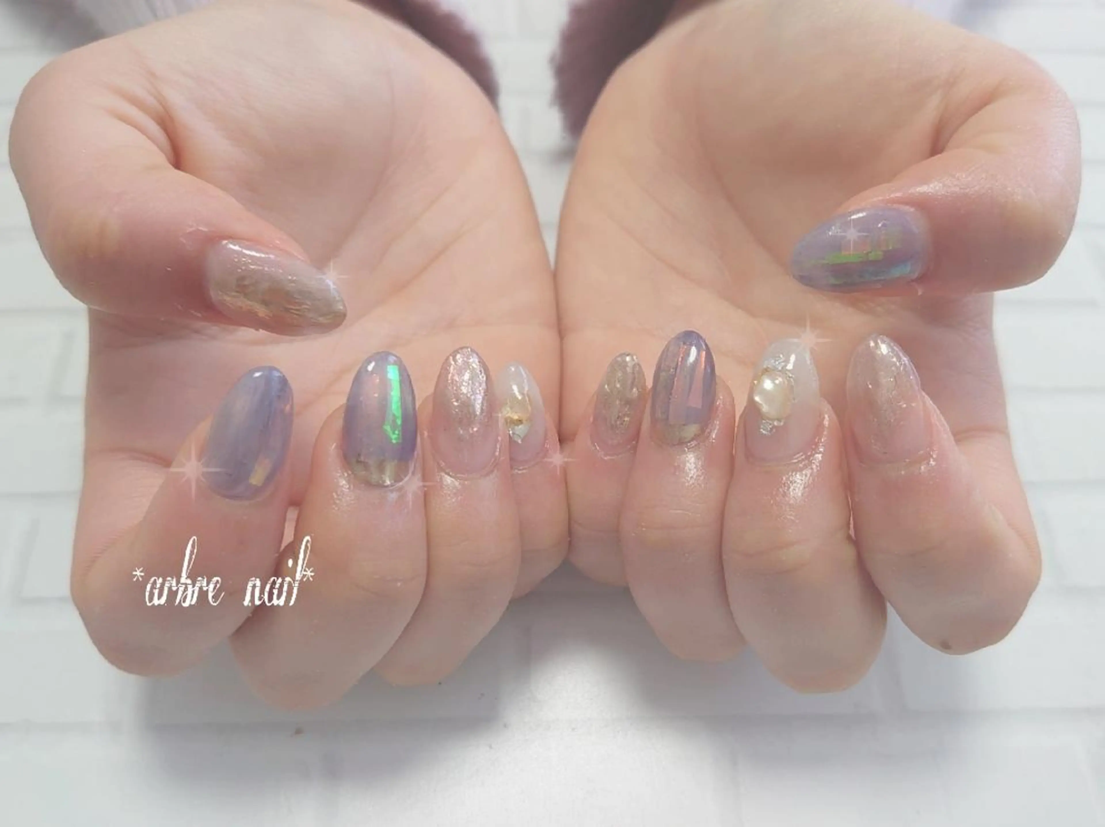 ネイル ＊arbre nail＊.アーブルネイル所属・✯.。 arbre  nail 。✯.のネイルデザイン