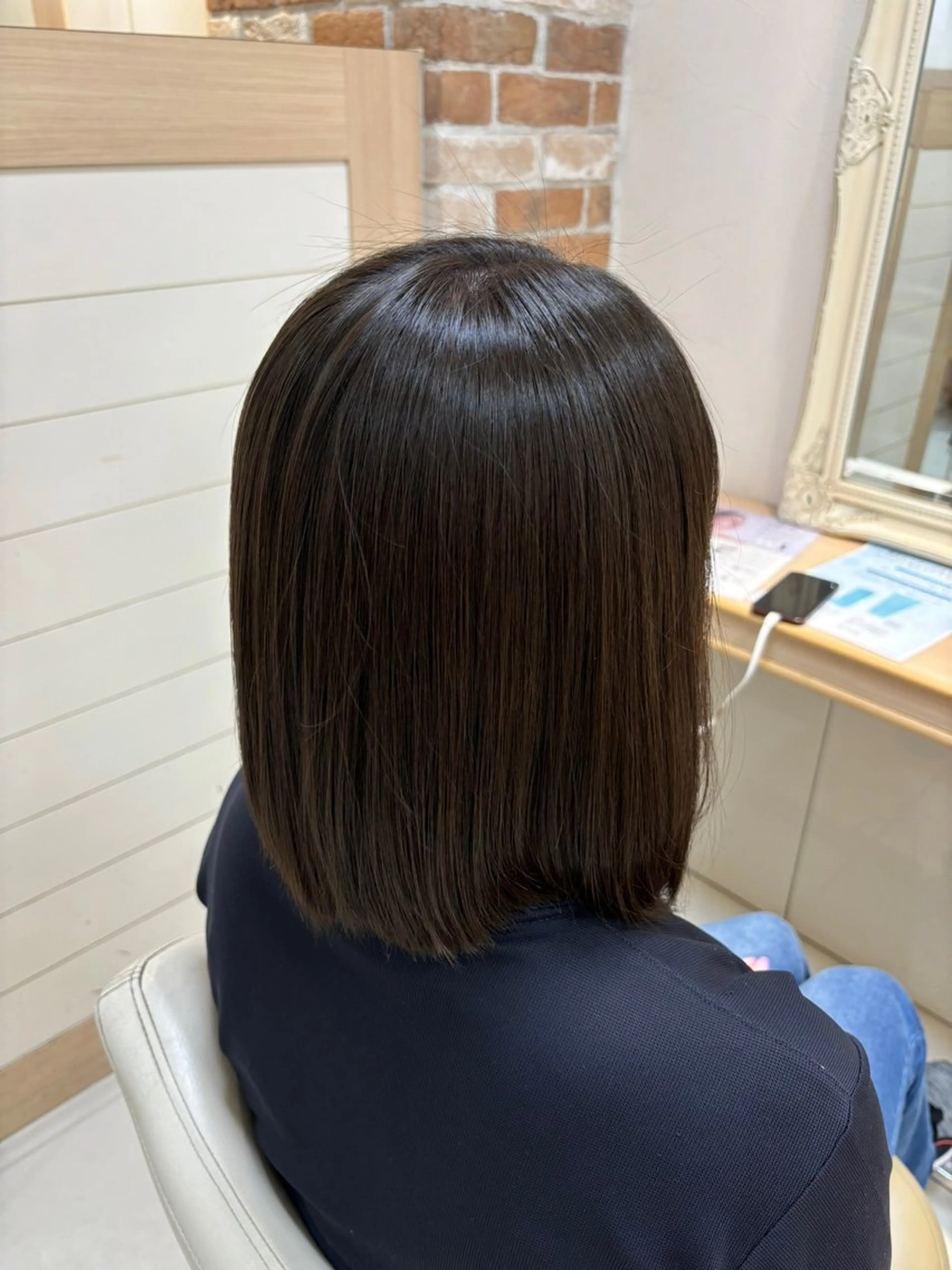 【毎月のメンテナンスに😌】白髪染め※18時からのみ予約可能の写真