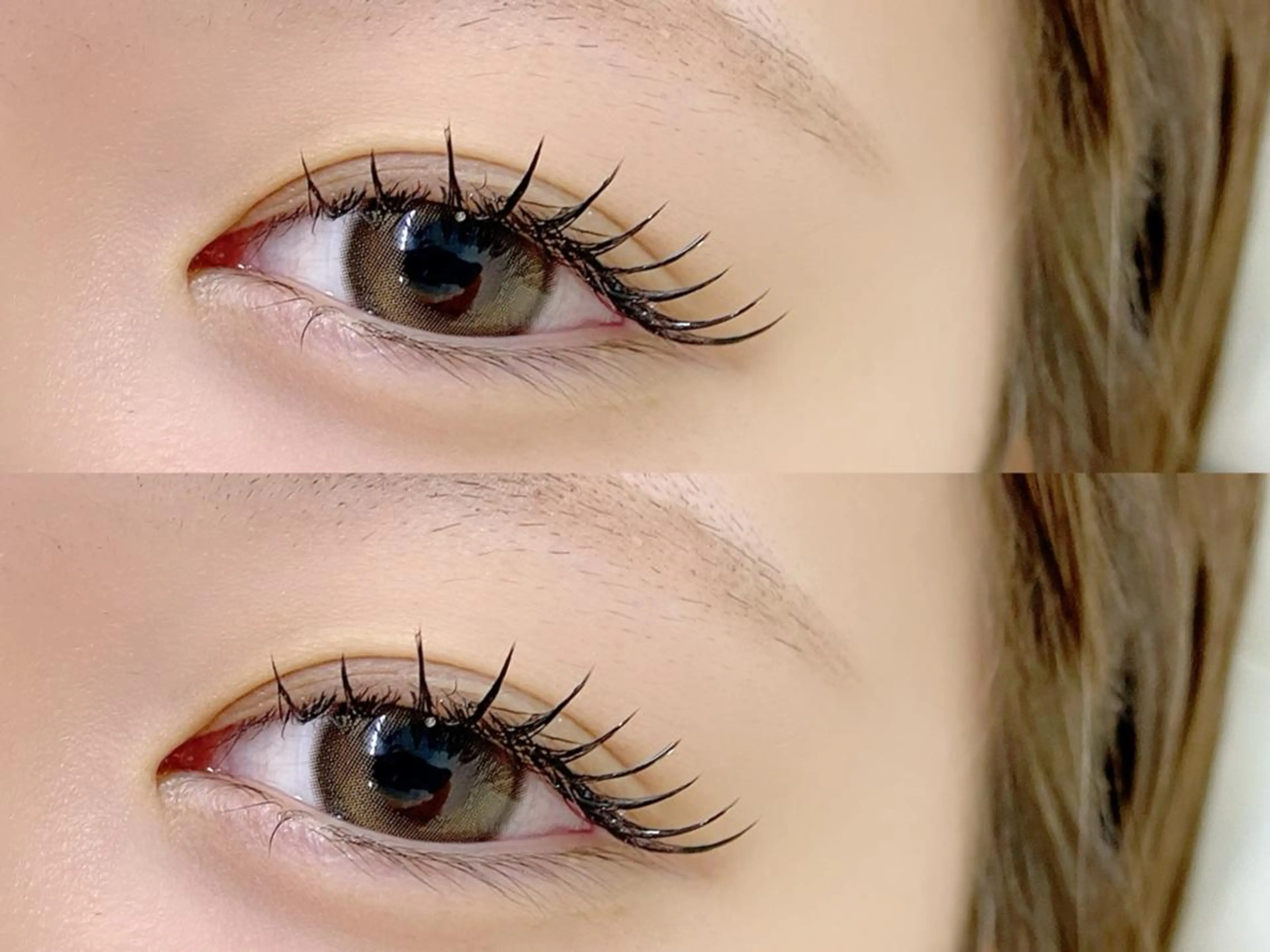 【4/23】🉐来店限定🉐話題のダブルフラットラッシュ80束/束感仕上げ🌈🫧の写真