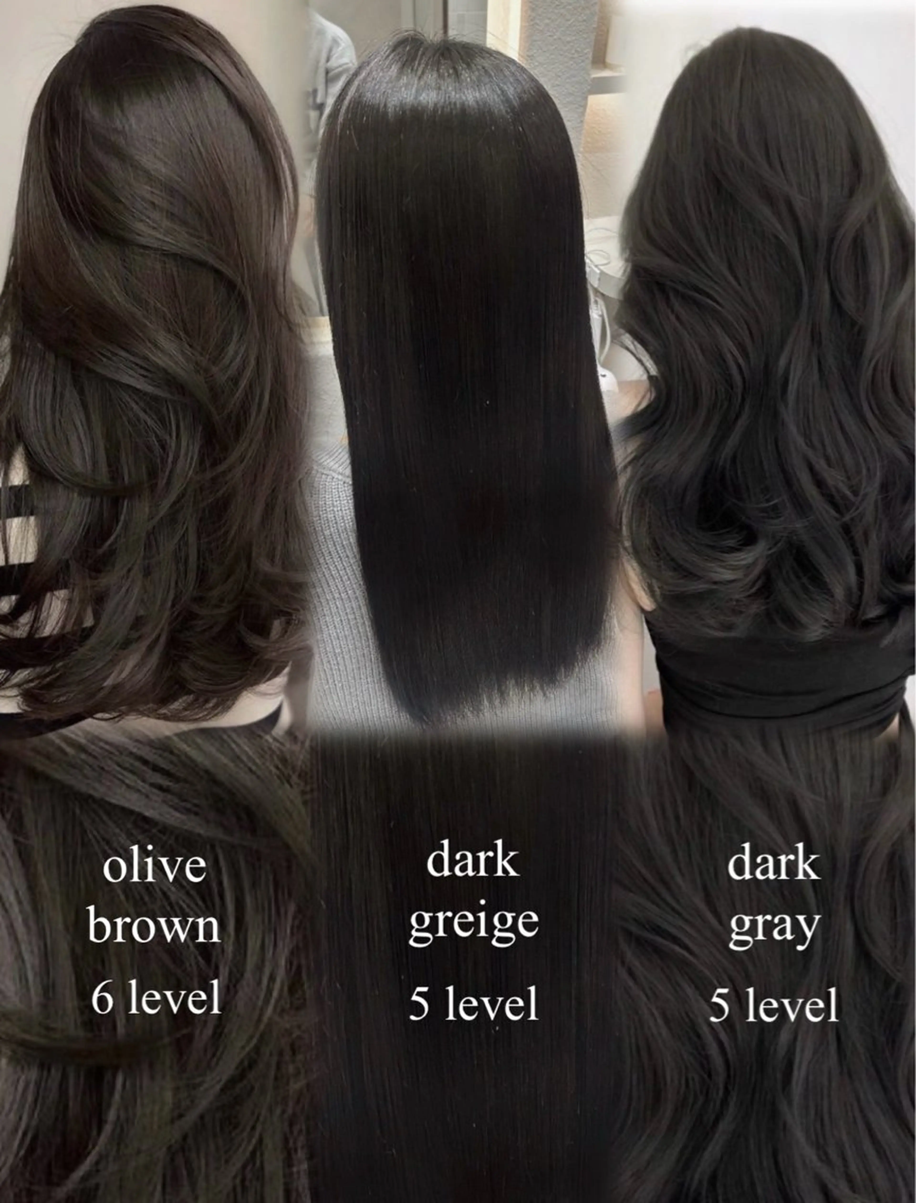 セミロング ヘアカラー トリートメント 𝑴𝑰𝒀𝑼🩰 /透明感カラー/青山のヘアスタイル