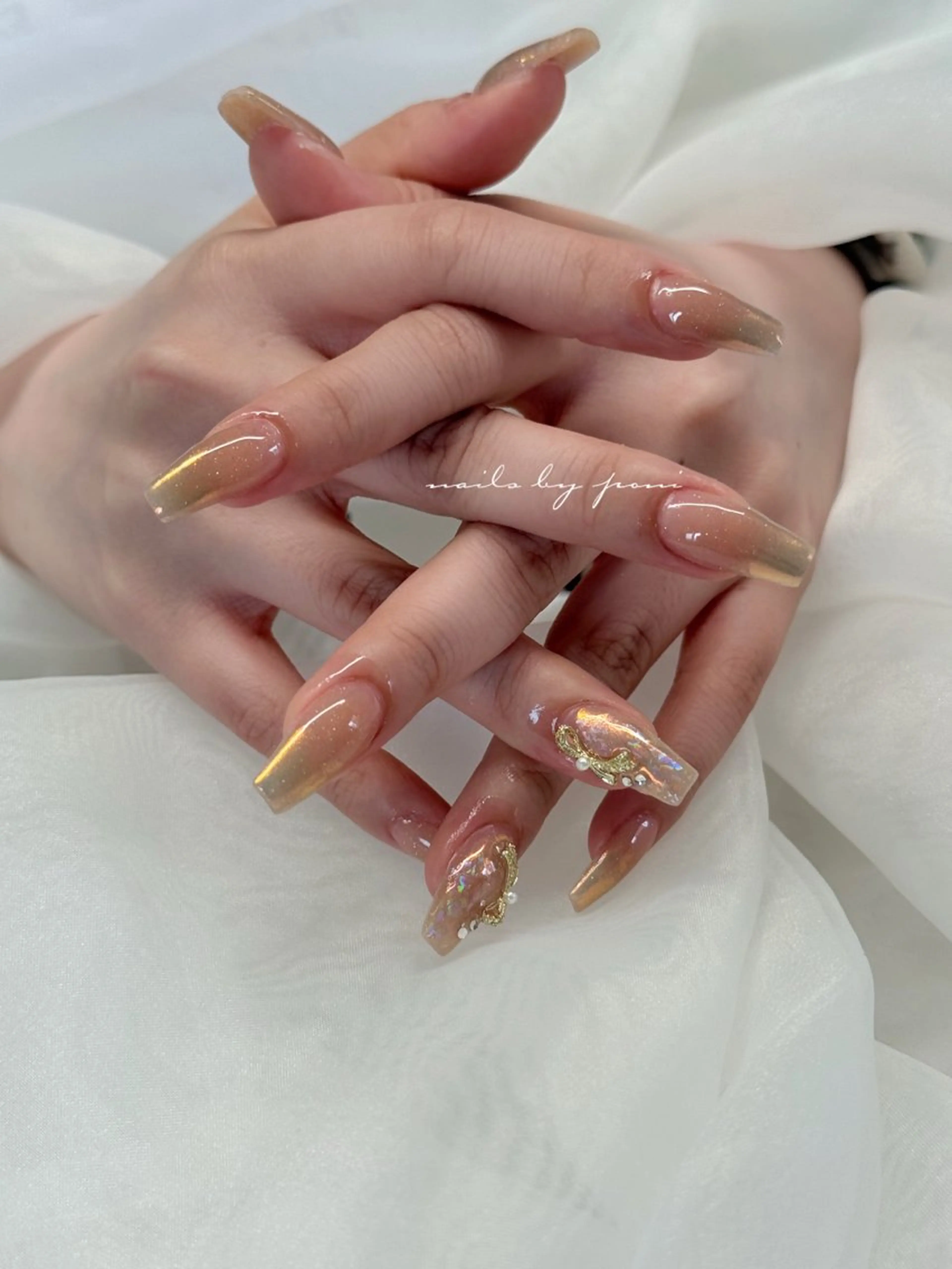 ネイル ハンドネイル NEW MOON takahoのネイルデザイン