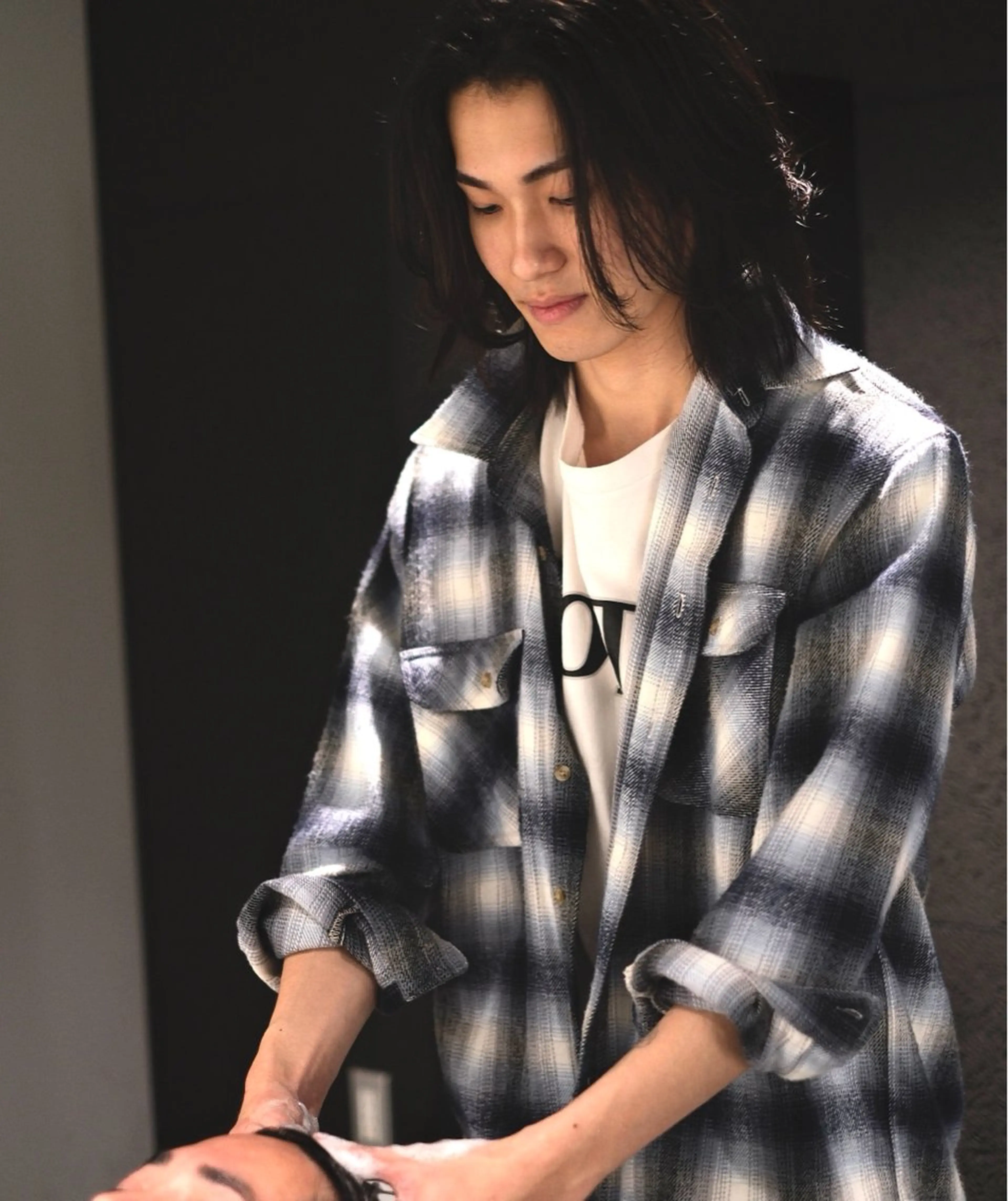 トリートメント 上野 陽生のヘアスタイル