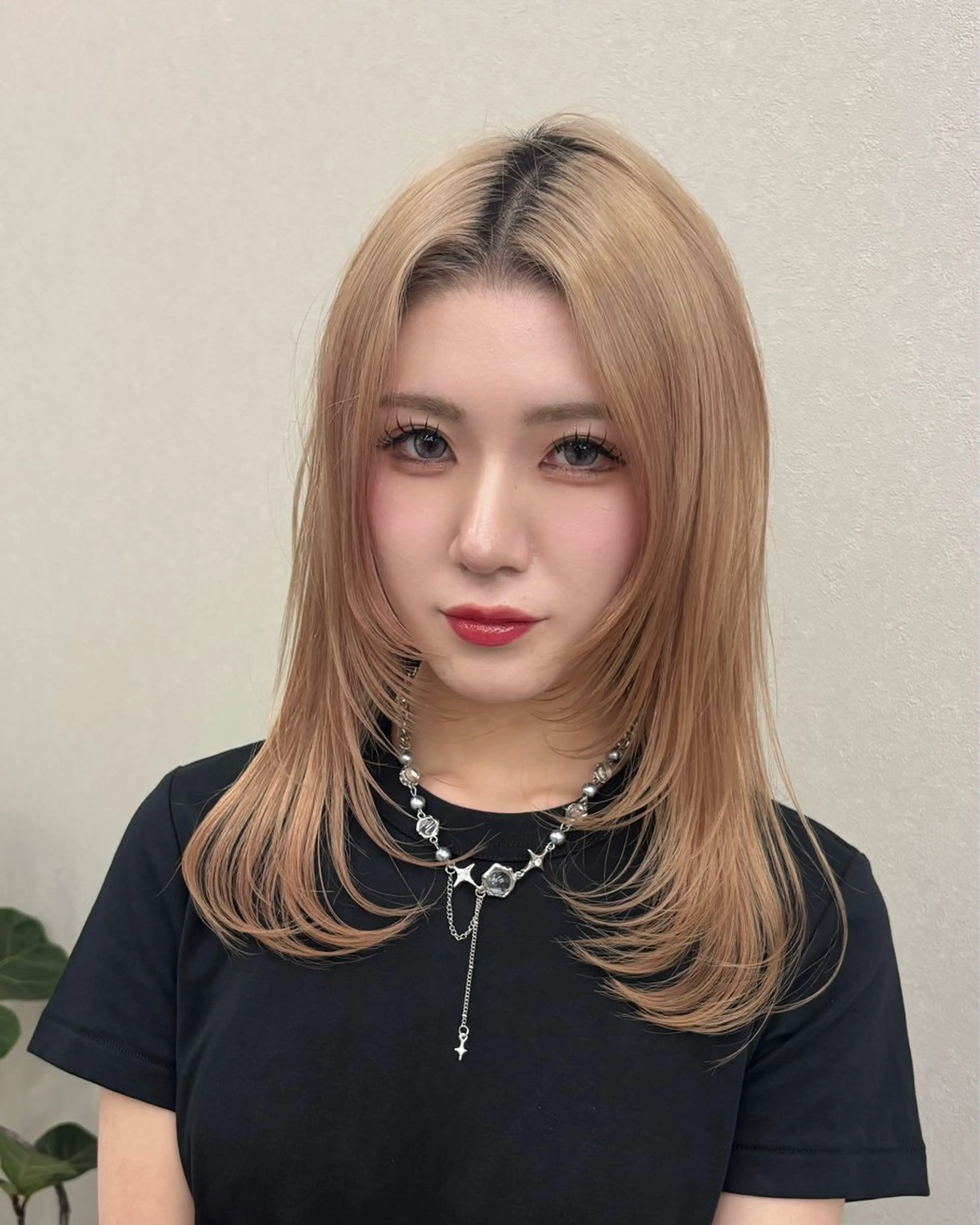 セミロング レイヤーカット ✨超髪質改善 ×ぱつっとボブきり✨のヘアスタイル