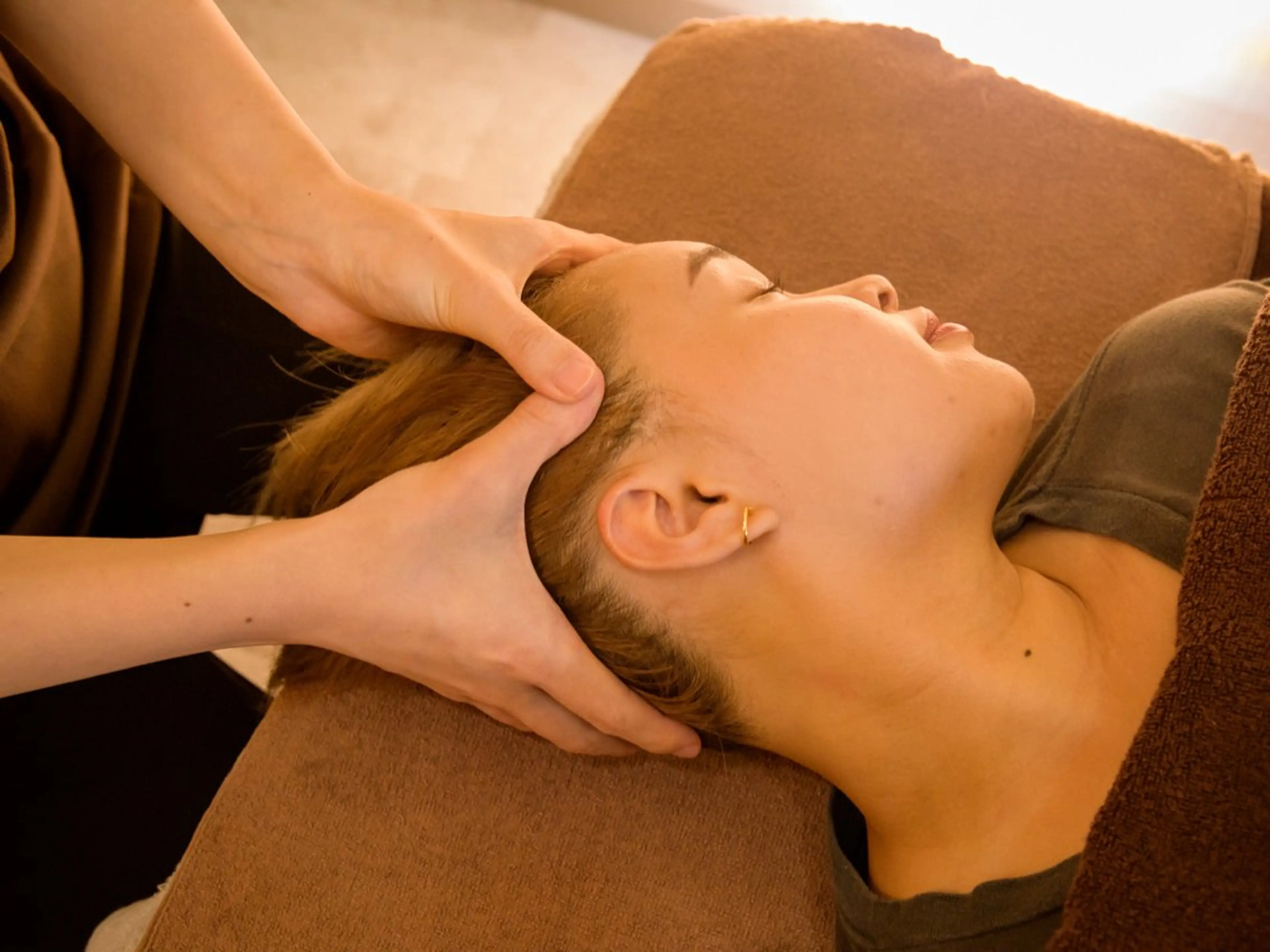 【猫背×頭の重さに】肩甲骨剥がし+ドライスパ45分の写真