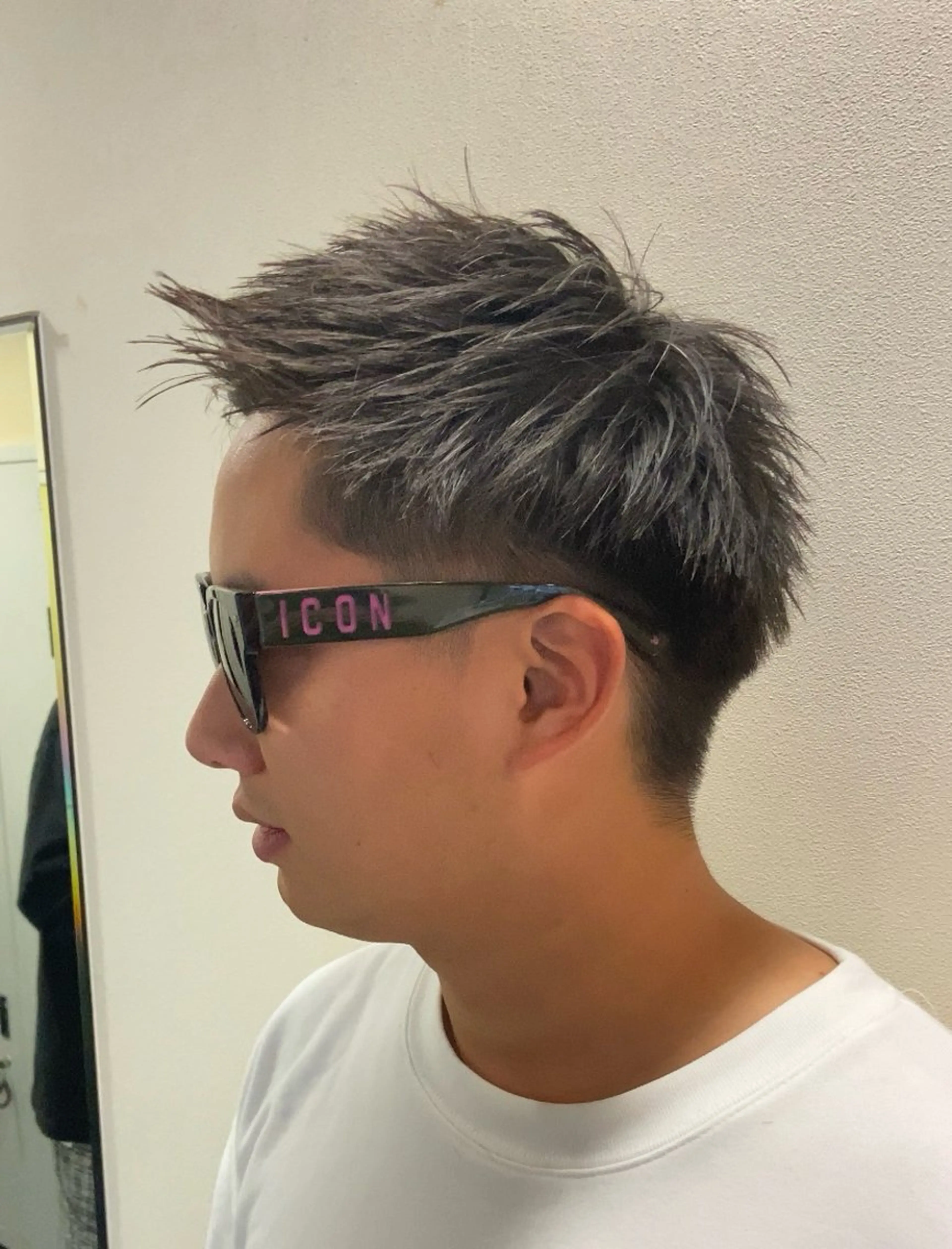 ショート メンズ メンズパーマ スペインカール メンズツイストパーマ ツイストパーマ メンズ特化/茅ヶ崎 style磯貝裕介のヘアスタイル