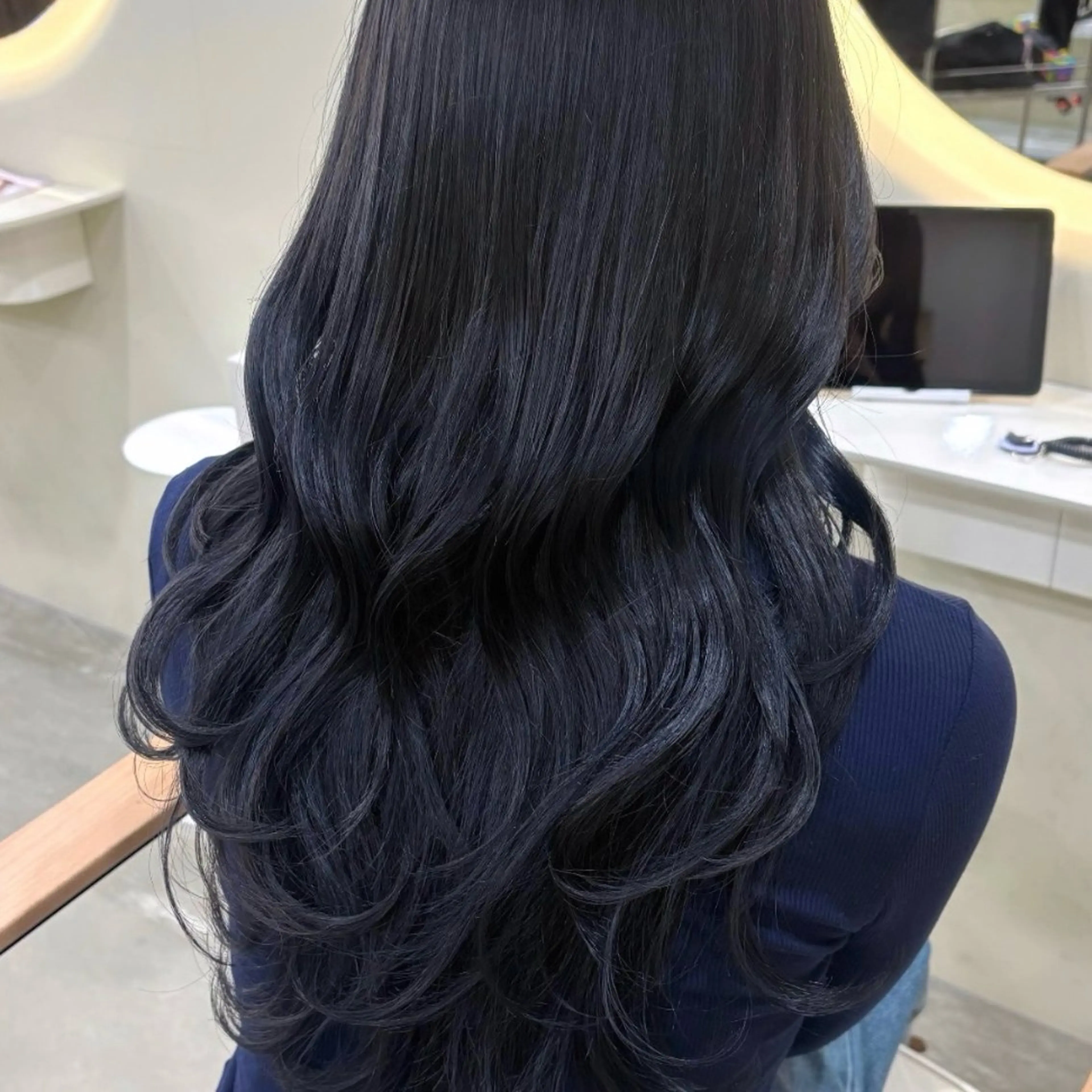 ロング カラー カット ヘアカラー トリートメント hana/艶髪 /透明感カラー🪞のヘアスタイル