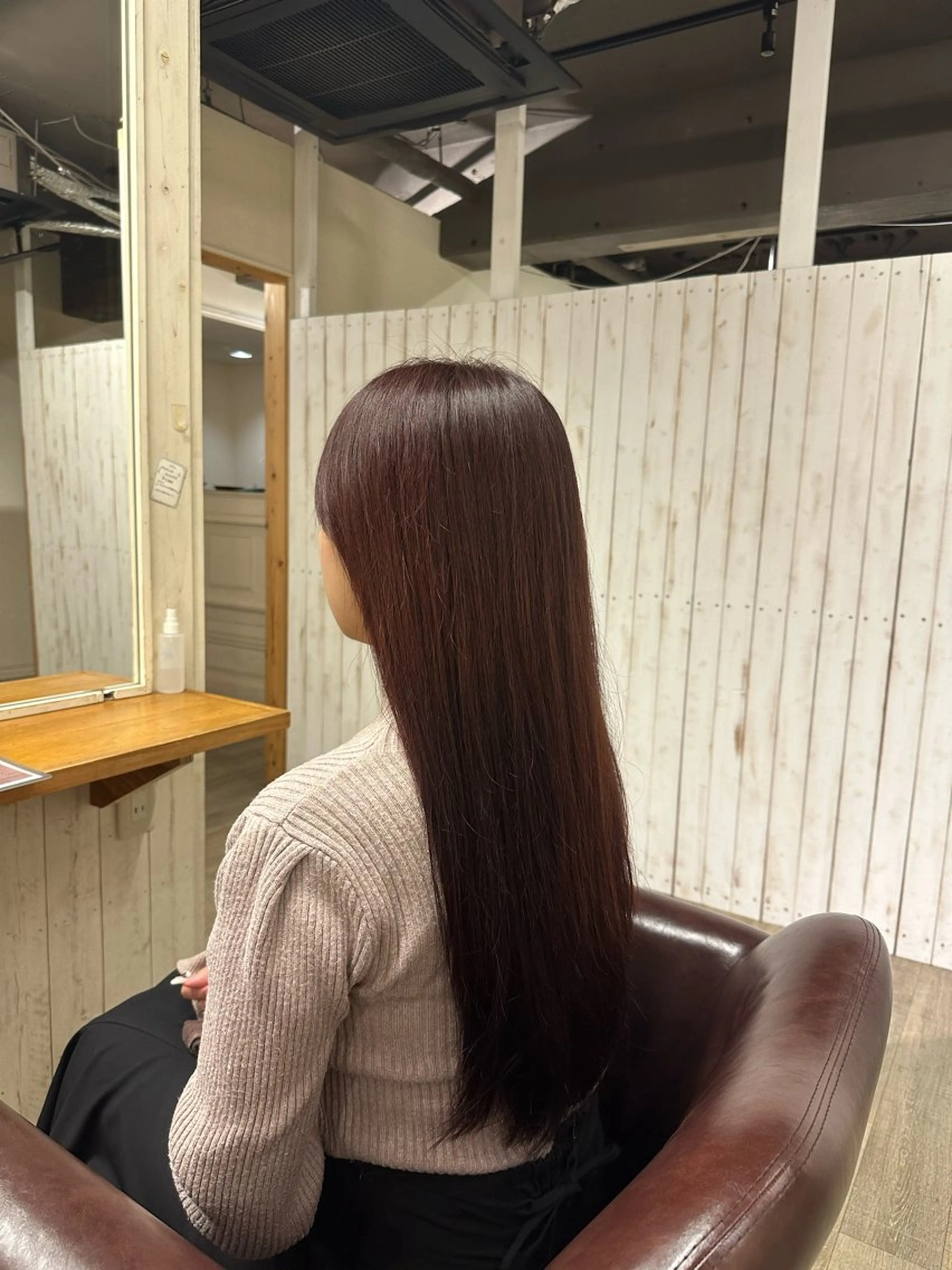 ロング カラー ブラウンカラー ピンクカラー ピンクブラウン makoto 🫧🐬のヘアスタイル