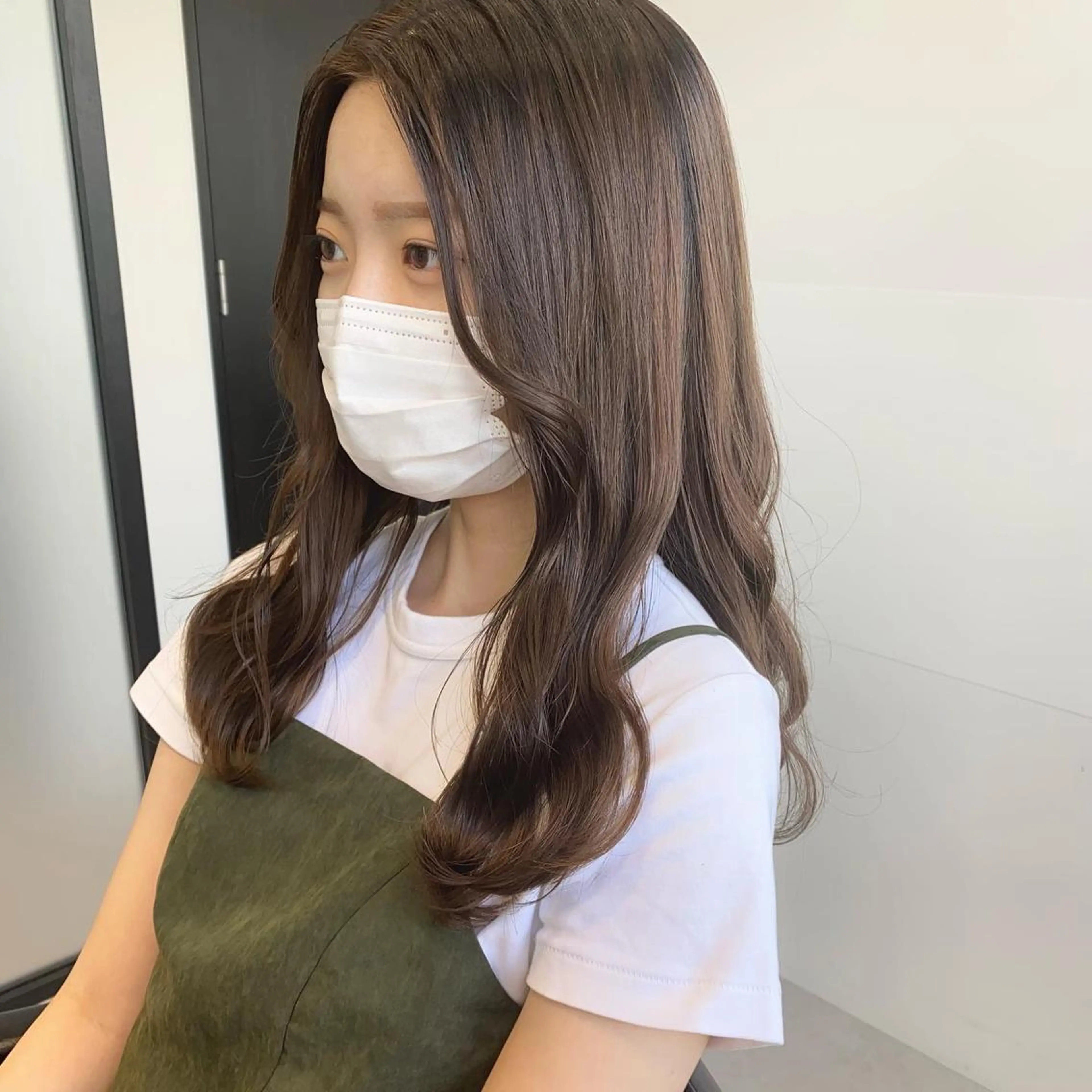 ロング カラー カット ヘアカラー マンツーマン半個室 tamuraのヘアスタイル
