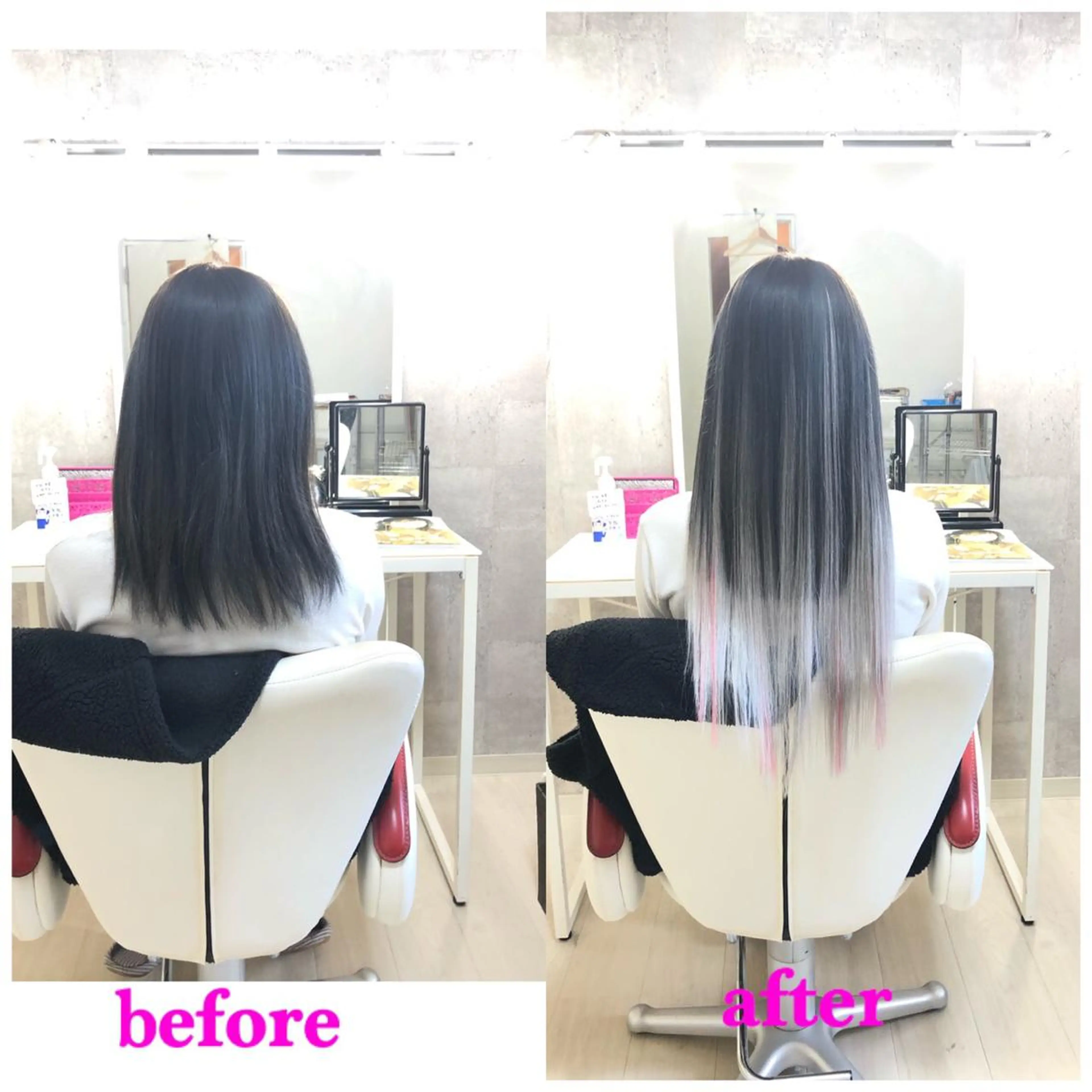 ロング エクステ 🌸ドレスアップ 心斎橋店🌸のヘアスタイル