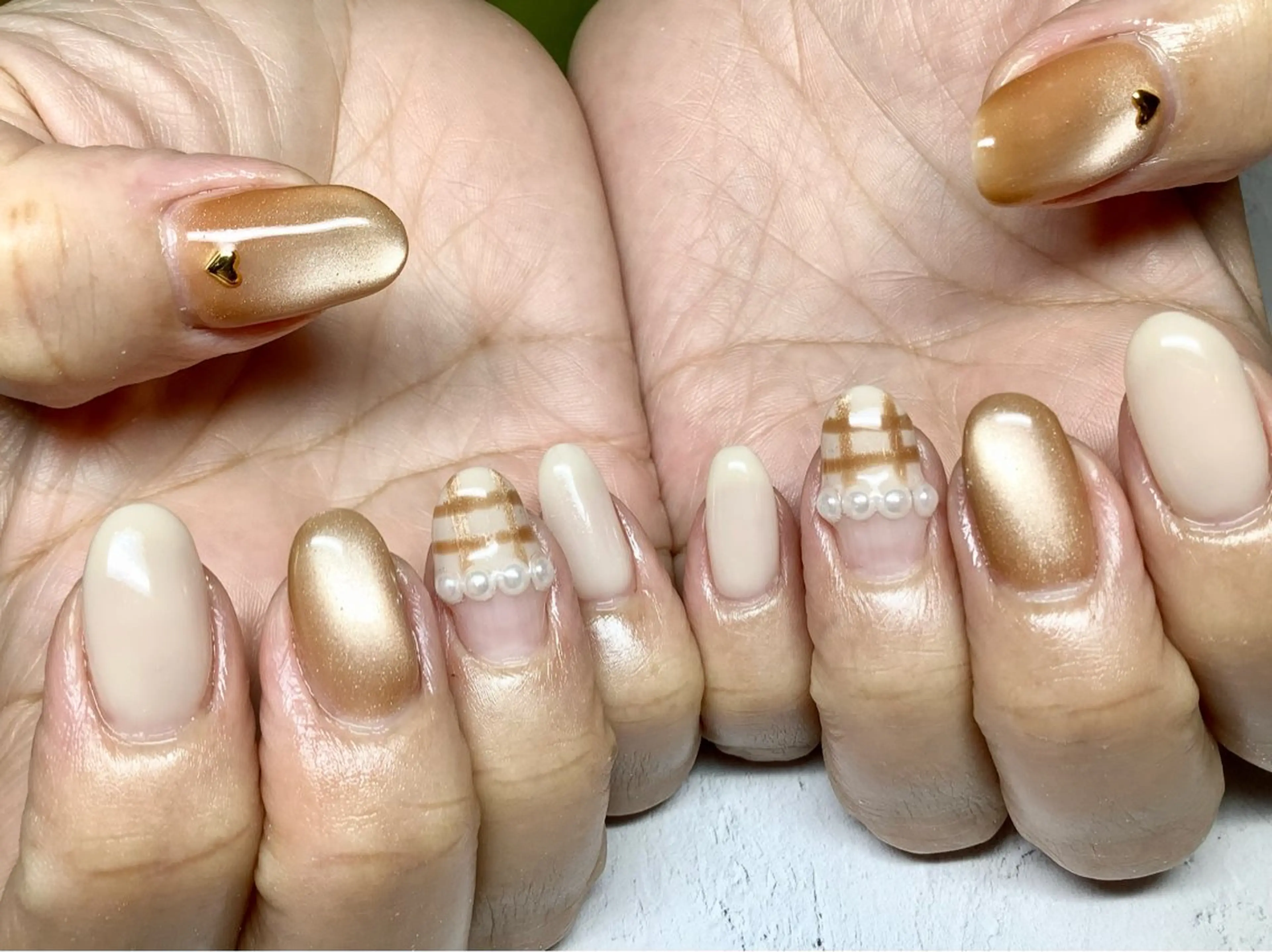 ネイル シンプルネイル ✨ネイル💅ボニータ 💐Shioriのネイルデザイン