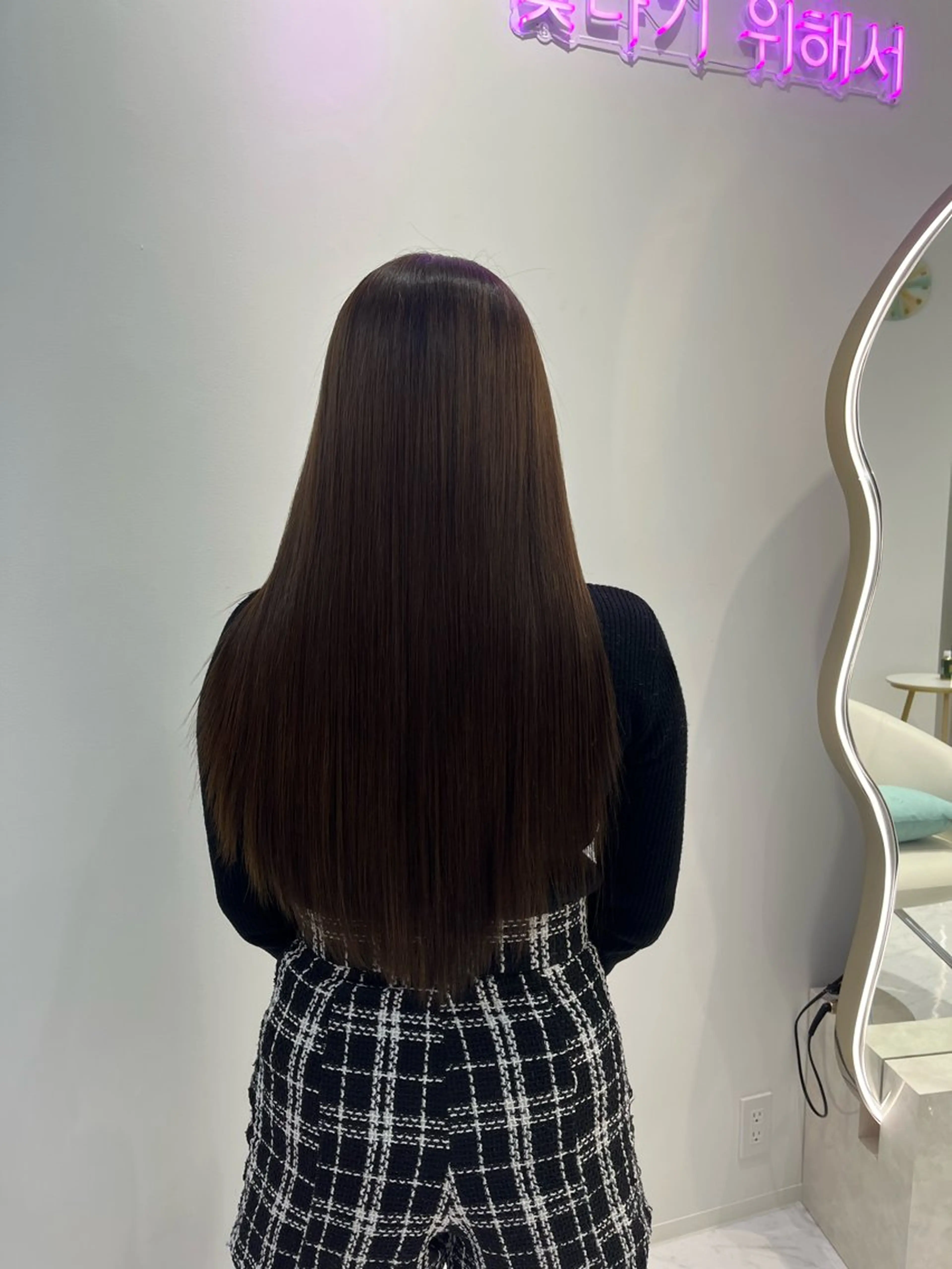 ロング 名駅/大人韓国ヘア 艶カラー/Rihoのヘアスタイル