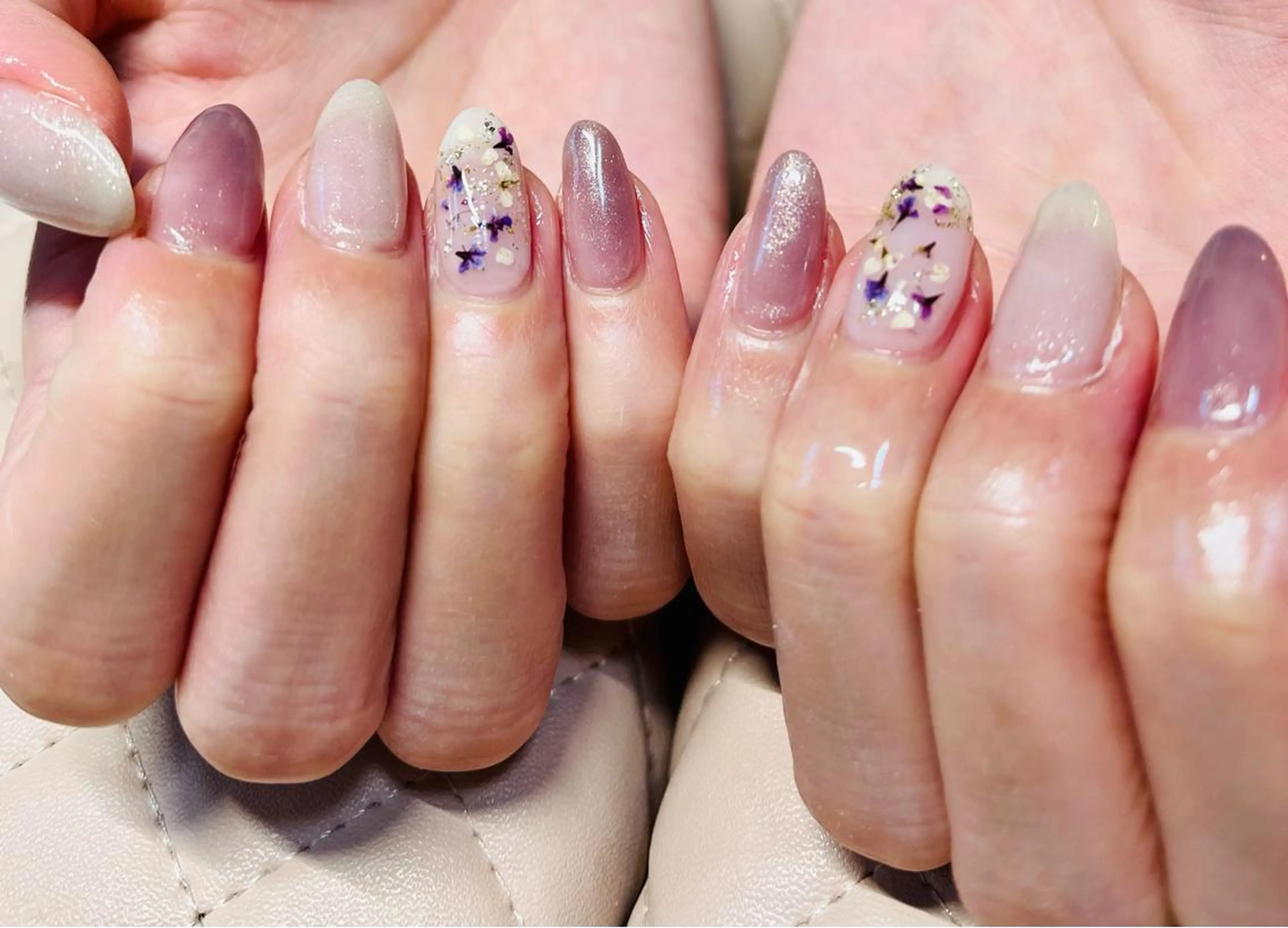 ネイル ハンドネイル goldgleams ちなのネイルデザイン